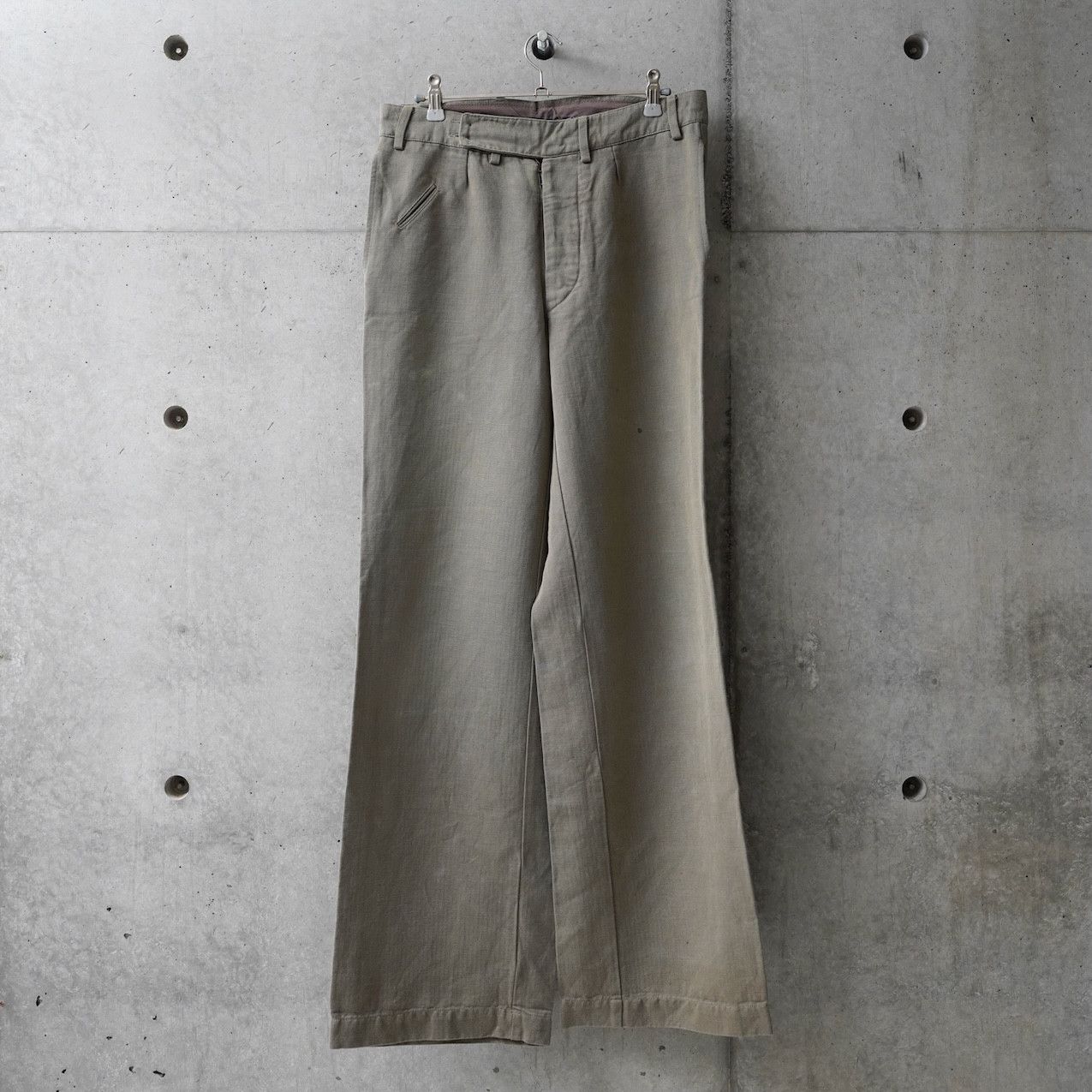 Maison Margiela MAISON MARTIN MARGIELA SS00 HERRINGBONE TROUSERS SIZE46 Size US 30 / EU 46 - 1 Thumbnail