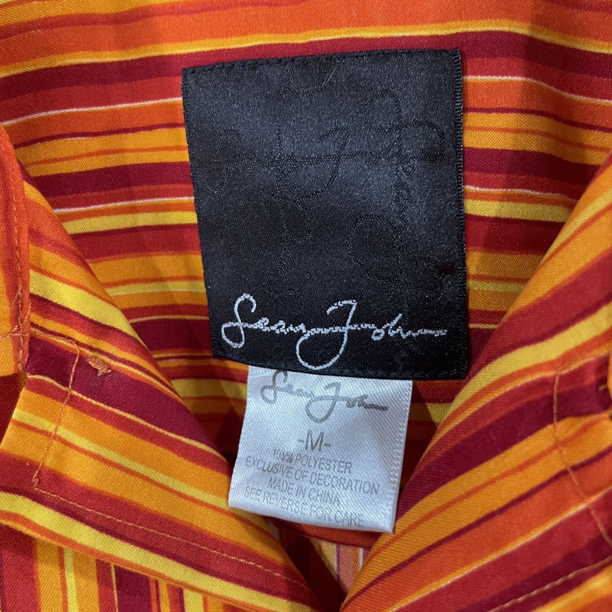 Sean John Sean John striped short-sleeved y2k Size US M / EU 48-50 / 2 - 5 Thumbnail