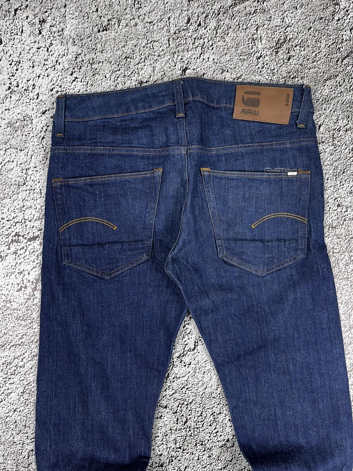 G-Star Vintage Y2K G STAR slim blue denim jeans trousers Size US 33 - 3 Thumbnail
