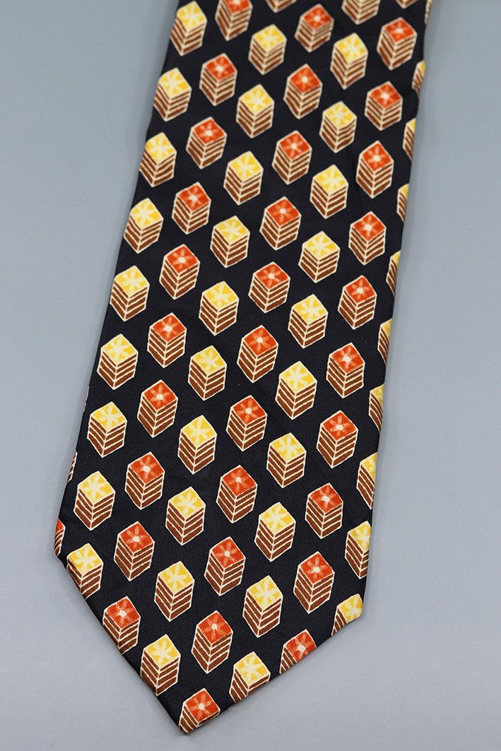 Hugo Boss Hugo Boss Silk Tie with Abstract Pattern – Made in Italy Size ONE SIZE - 1 Thumbnail