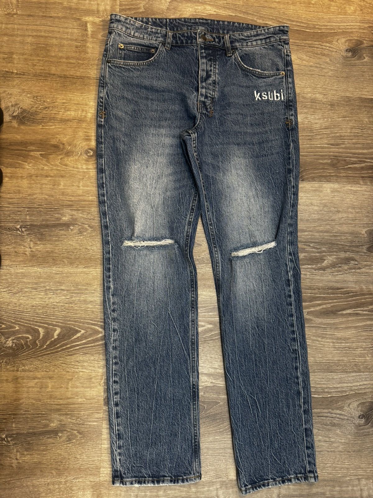 Ksubi Ksubi Hazlow Notorious Kulture Jeans Size US 34 / EU 50 - 3 Thumbnail
