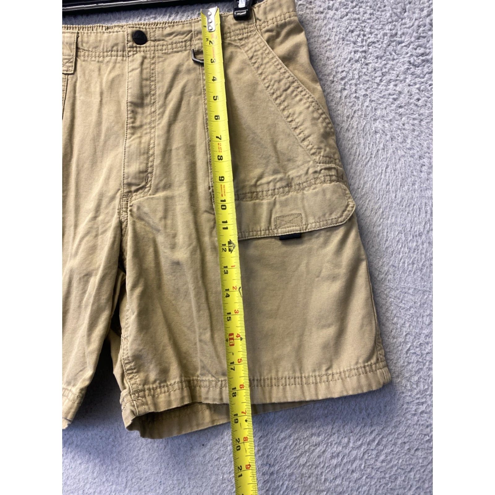 Wrangler VINTAGE Wrangler Men's Cargo Shorts Size 36 Light Brown Cotton Blend Casual 2000s Size US 36 / EU 52 - 4 Thumbnail