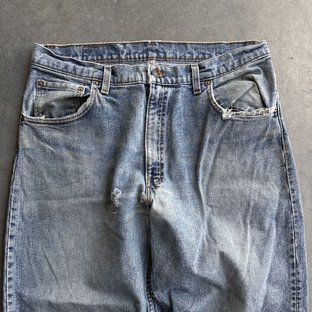 Levi's Vintage Levi's 560 36x34 Baggy Wide Leg Skater Jeans Indie Size US 36 / EU 52 - 9 Thumbnail