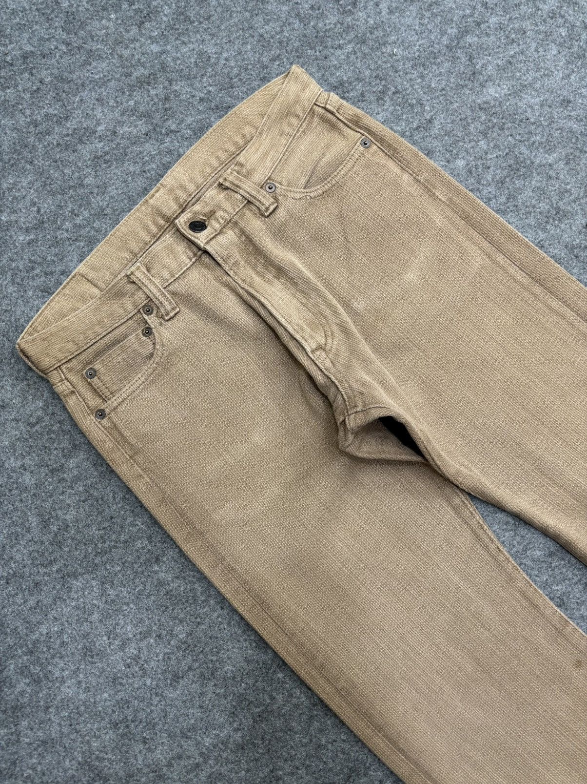 The Flat Head 💥Flare💥Vintage The Flat Head Flare Biker Denim F601 Size US 30 / EU 46 - 9 Thumbnail