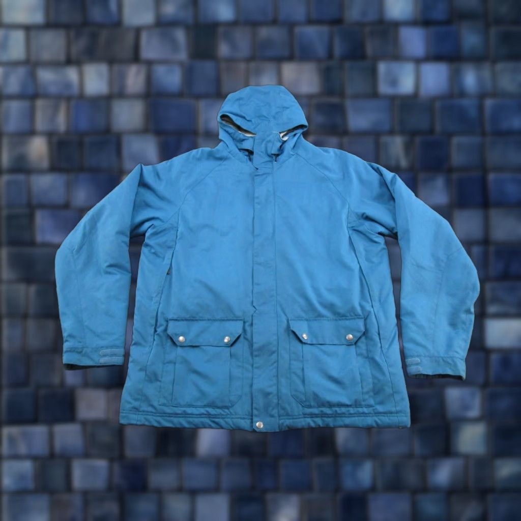 Oakley Oakley Winter Blue Hooded Loose Fit Full Zip Jacket Men's XL Size Blue Logo Pattern Sports Hooded Jacket Mens XL Size US XL / EU 56 / 4 - 1 Thumbnail