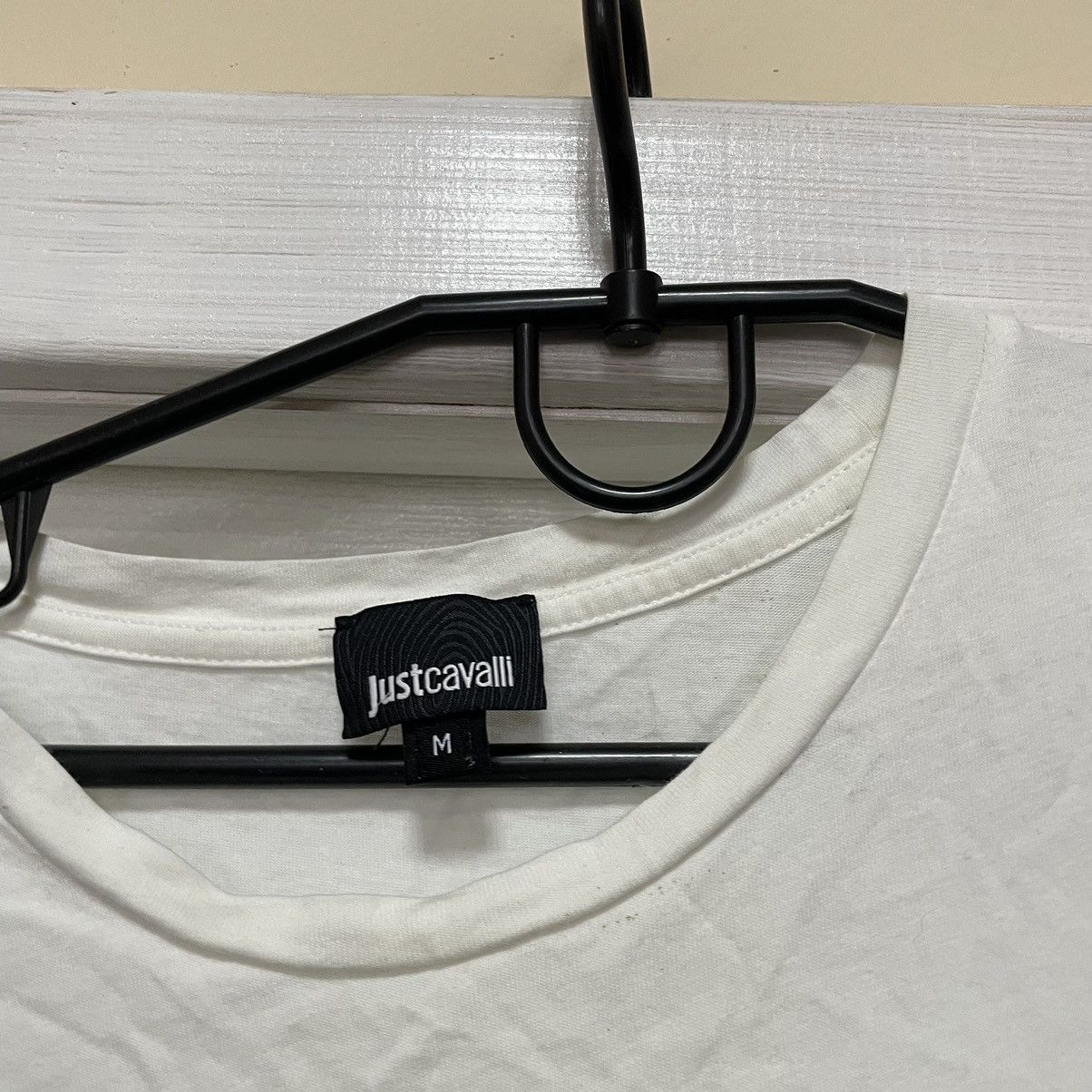 Just Cavalli × Roberto Cavalli Roberto Cavalli Big Logo Tee Shirt Just Cavalli Y2K tiger Size US M / EU 48-50 / 2 - 3 Thumbnail