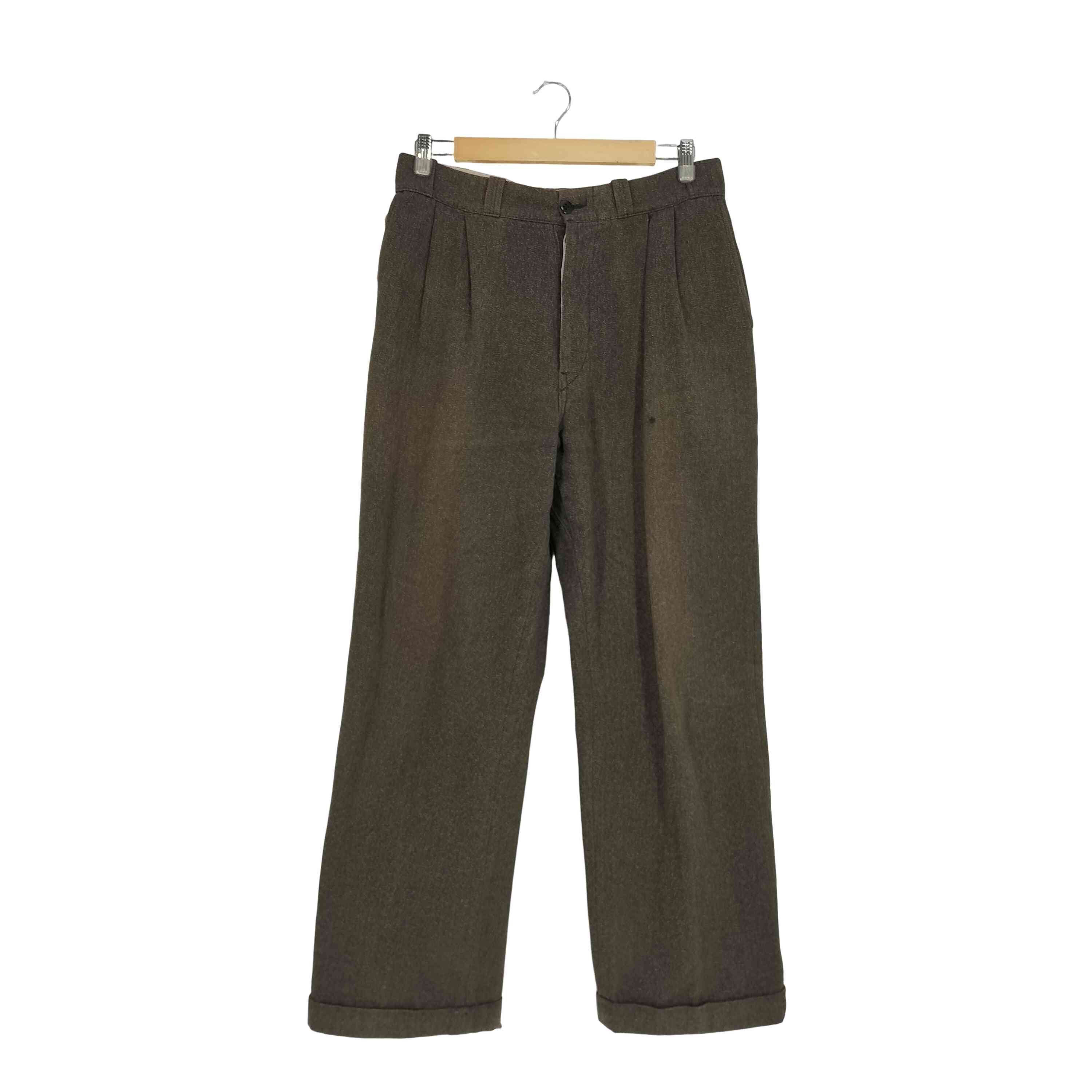 Taiga Takahashi TAIGA TAKAHASHI Work Trousers/Covert Brown Size US 32 / EU 48 - 1 Thumbnail
