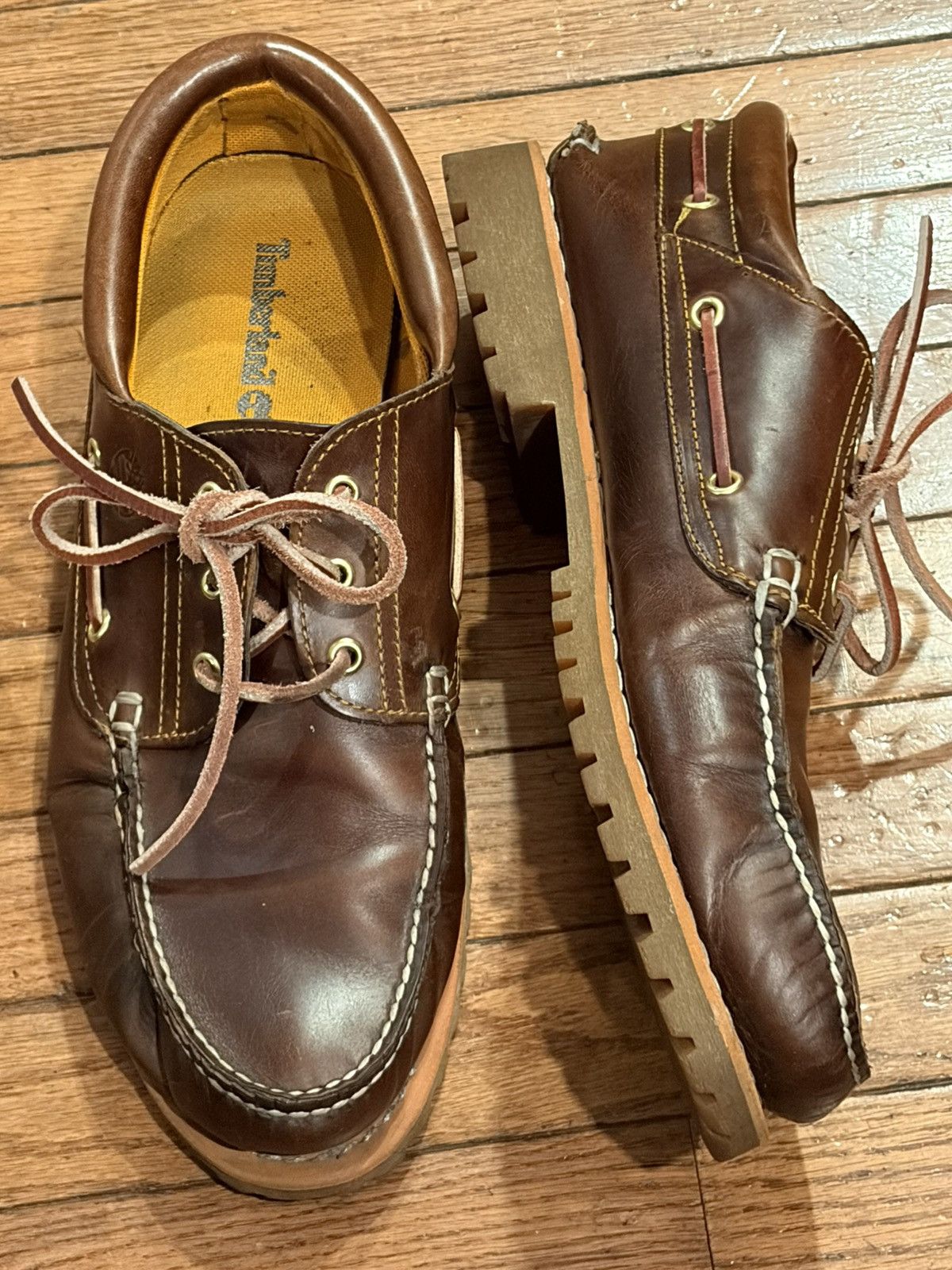 Timberland Timberland Mens 10m Leather Size US 13 / EU 46 - 8 Thumbnail