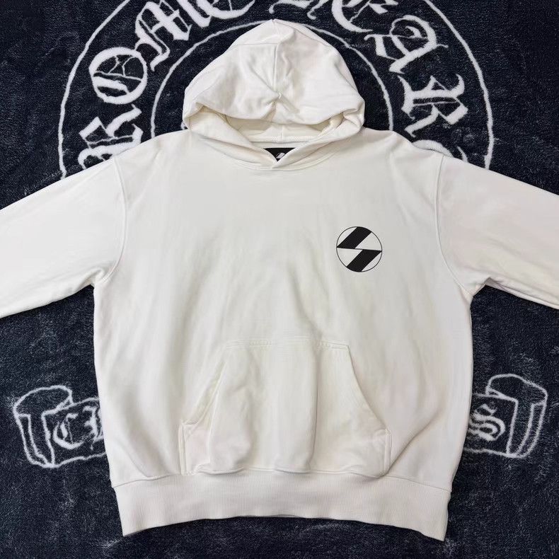 The Salvages THE SALVAGES White Slogan Print Hoodie Q10 Size US S / EU 44-46 / 1 - 1 Thumbnail