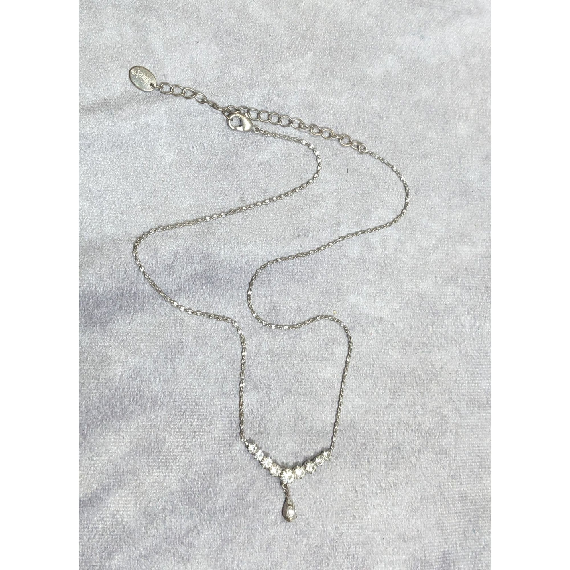Other Claires Y2K Rhinestone Glam Prom Necklace Size ONE SIZE - 5 Thumbnail