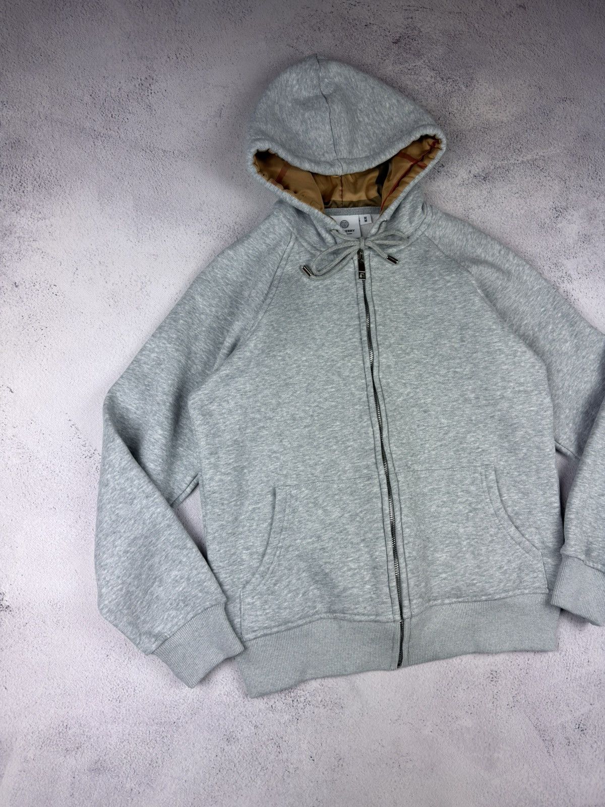 Burberry Burberry Women's Grey Zip Up Hoodie Sweatshirt Size M Size M / US 6-8 / IT 42-44 - 3 Thumbnail