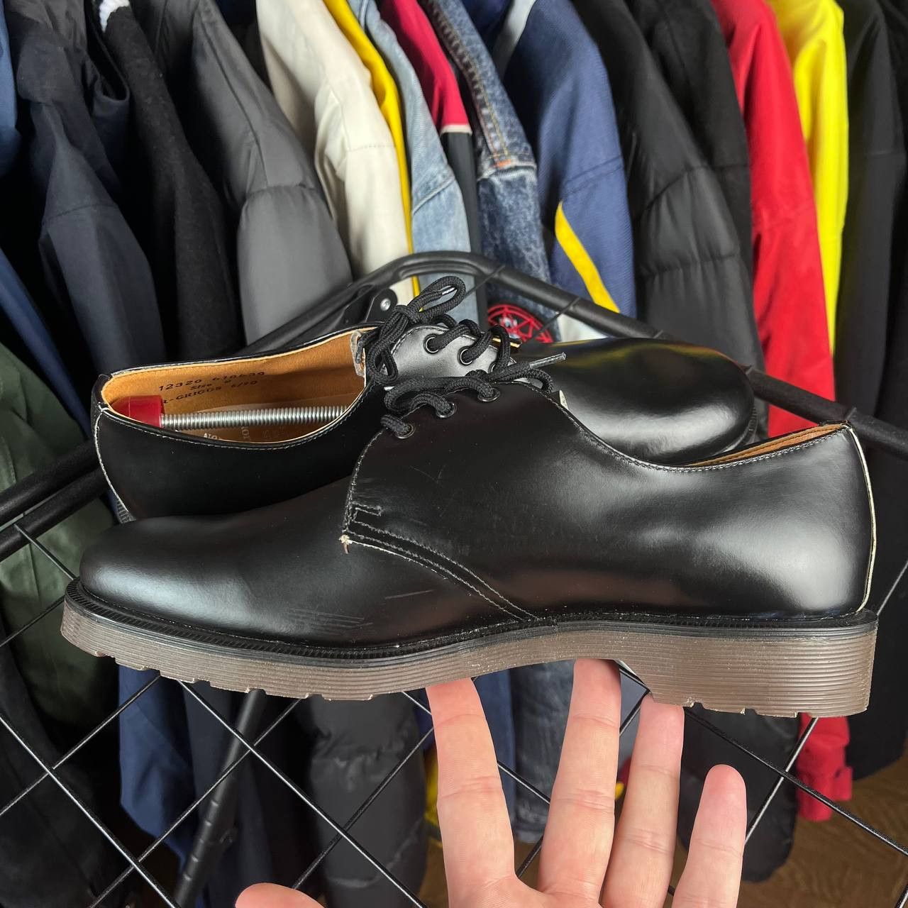 Dr. Martens RARE Dr Martens Royal Mail One In A Million Leather Shoes Size US 10 / EU 43 - 9 Thumbnail