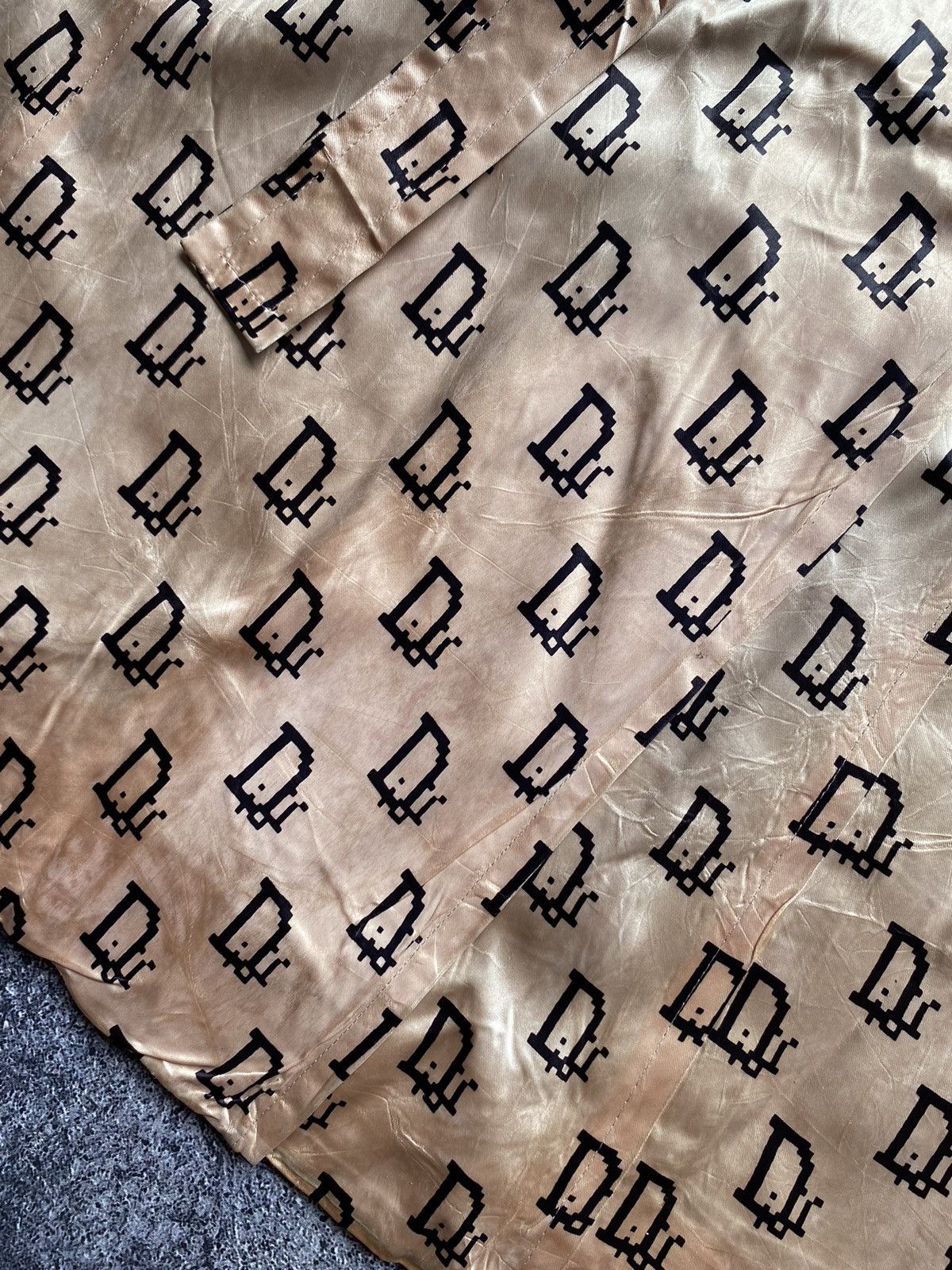 Dior Rare✨ MISS DIOR Monogram Vintage Trench Coat Jacket Size M / US 6-8 / IT 42-44 - 8 Thumbnail
