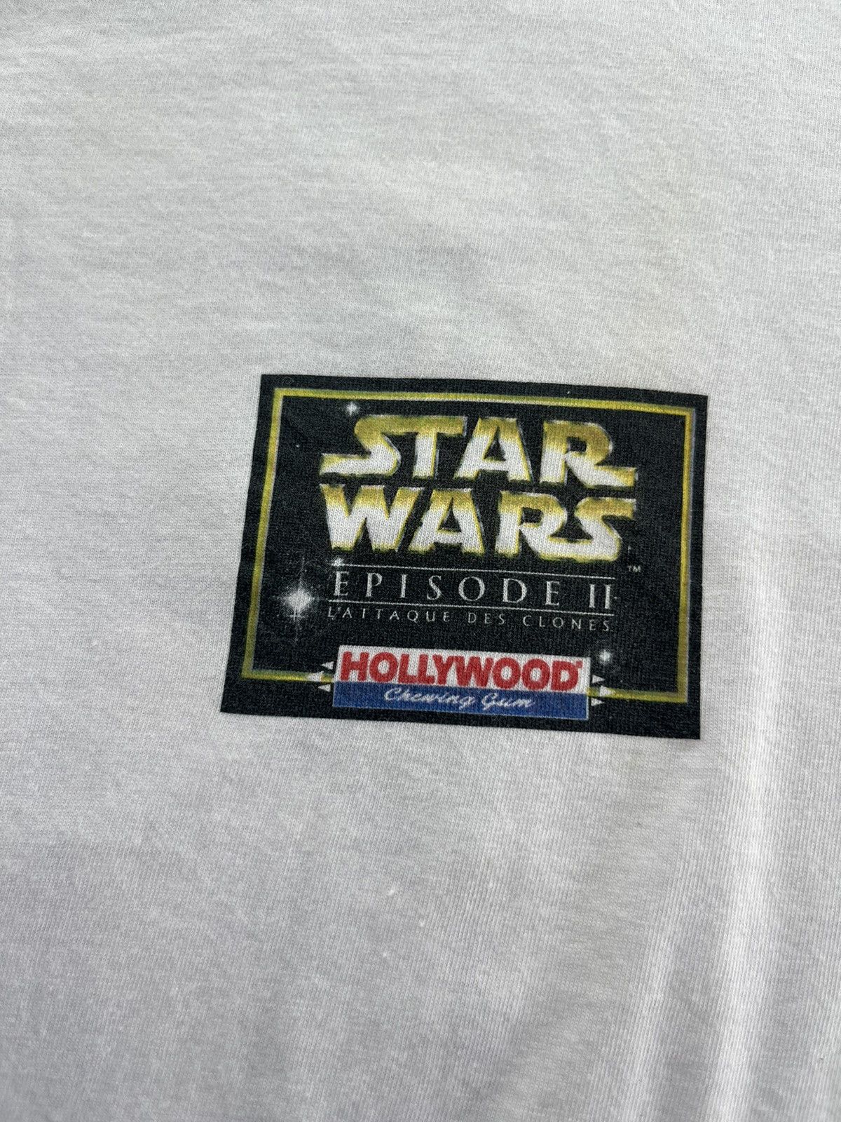 Star Wars × Vintage Vintage STAR WARS EPISODE II 2002’s Lucas Film Promo Tshirt Size US L / EU 52-54 / 3 - 7 Thumbnail