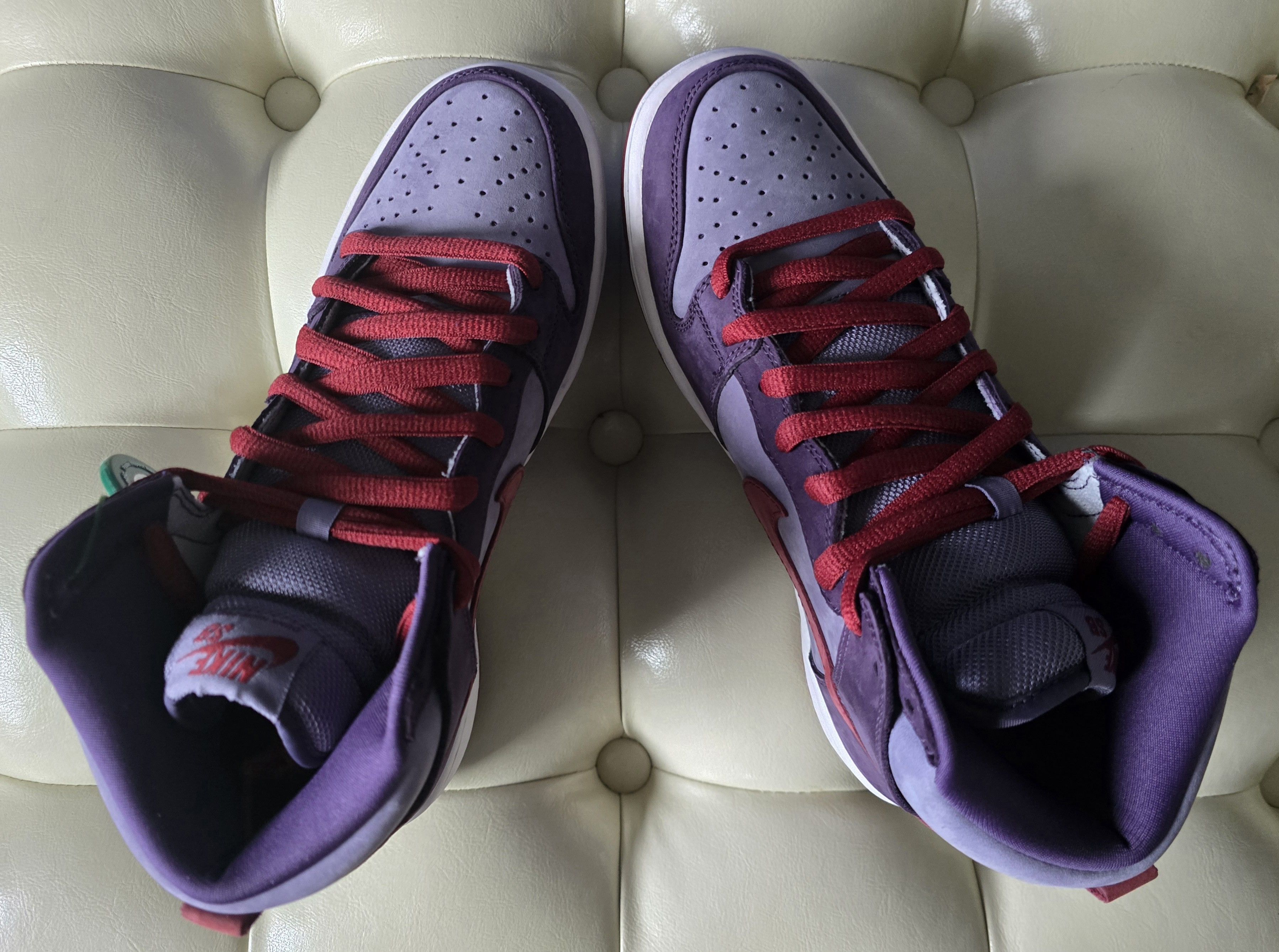 Nike Size 7.5 - Nike Dunk Premium SB High Plum Size US 7.5 / EU 40-41 - 2 Thumbnail