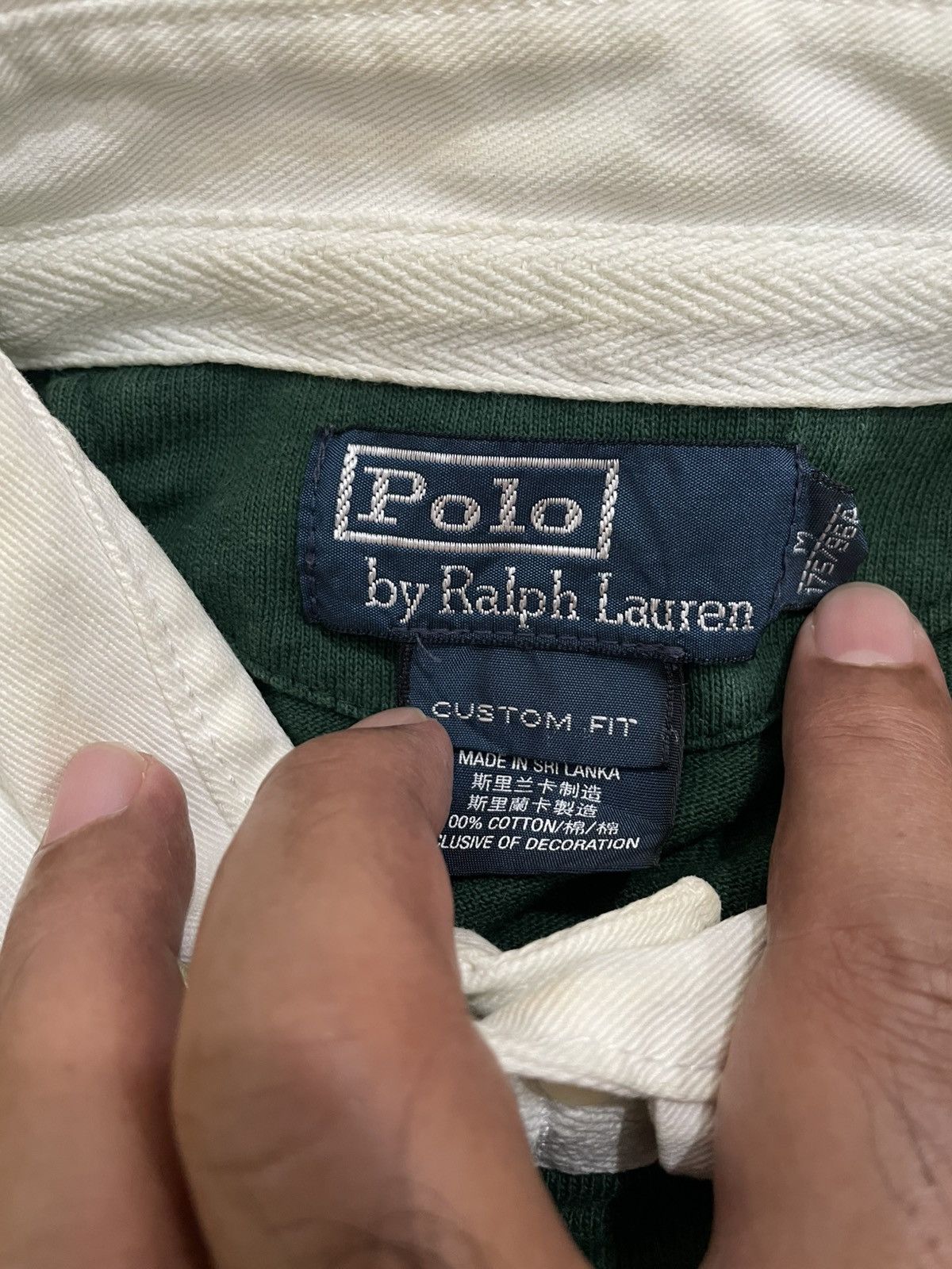 Polo Ralph Lauren Vintage Polo Ralph Lauren V Design Size US L / EU 52-54 / 3 - 16 Thumbnail