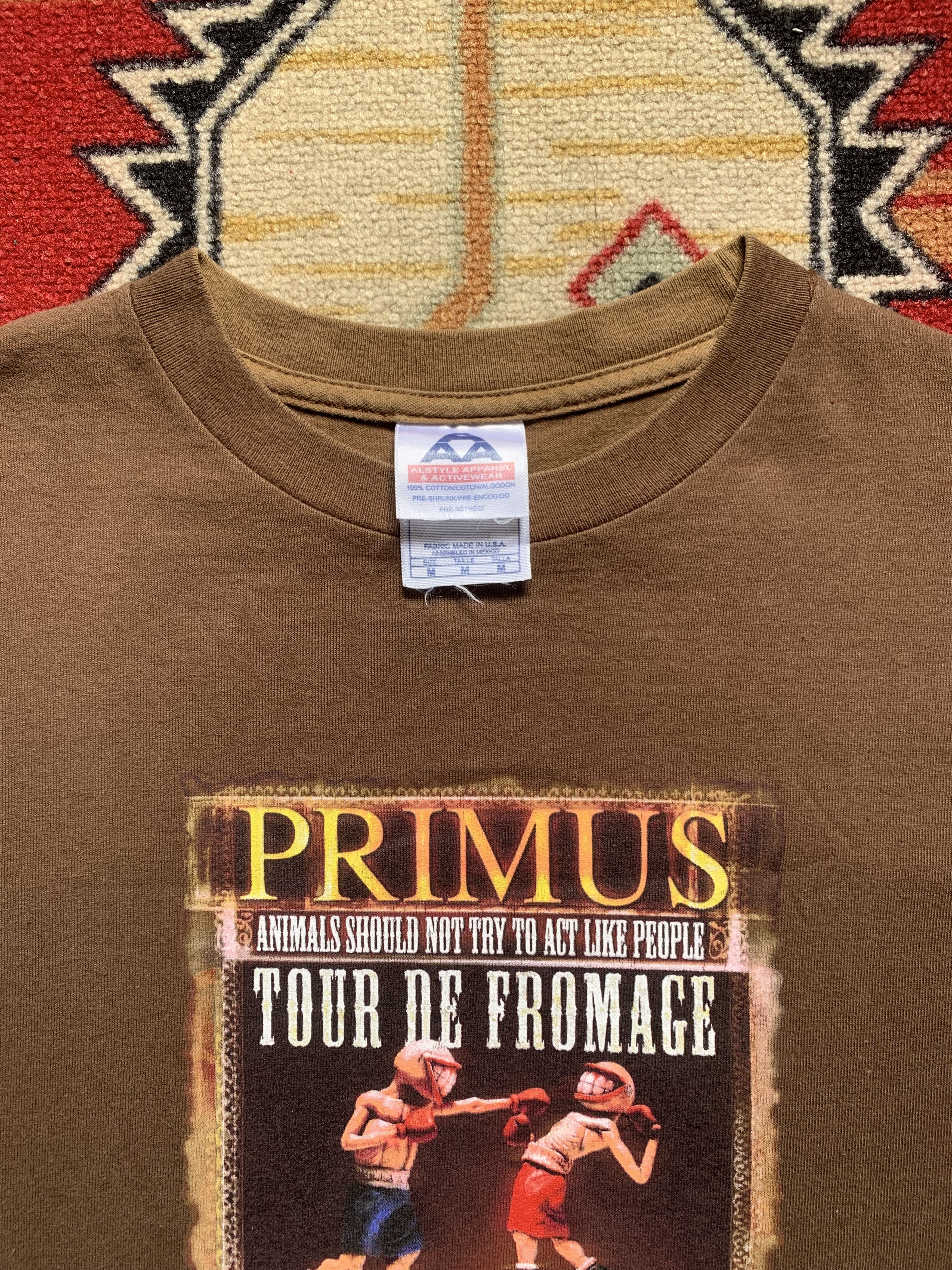 Band Tees Primus Tour de Fromage 2003 Size US M / EU 48-50 / 2 - 3 Thumbnail