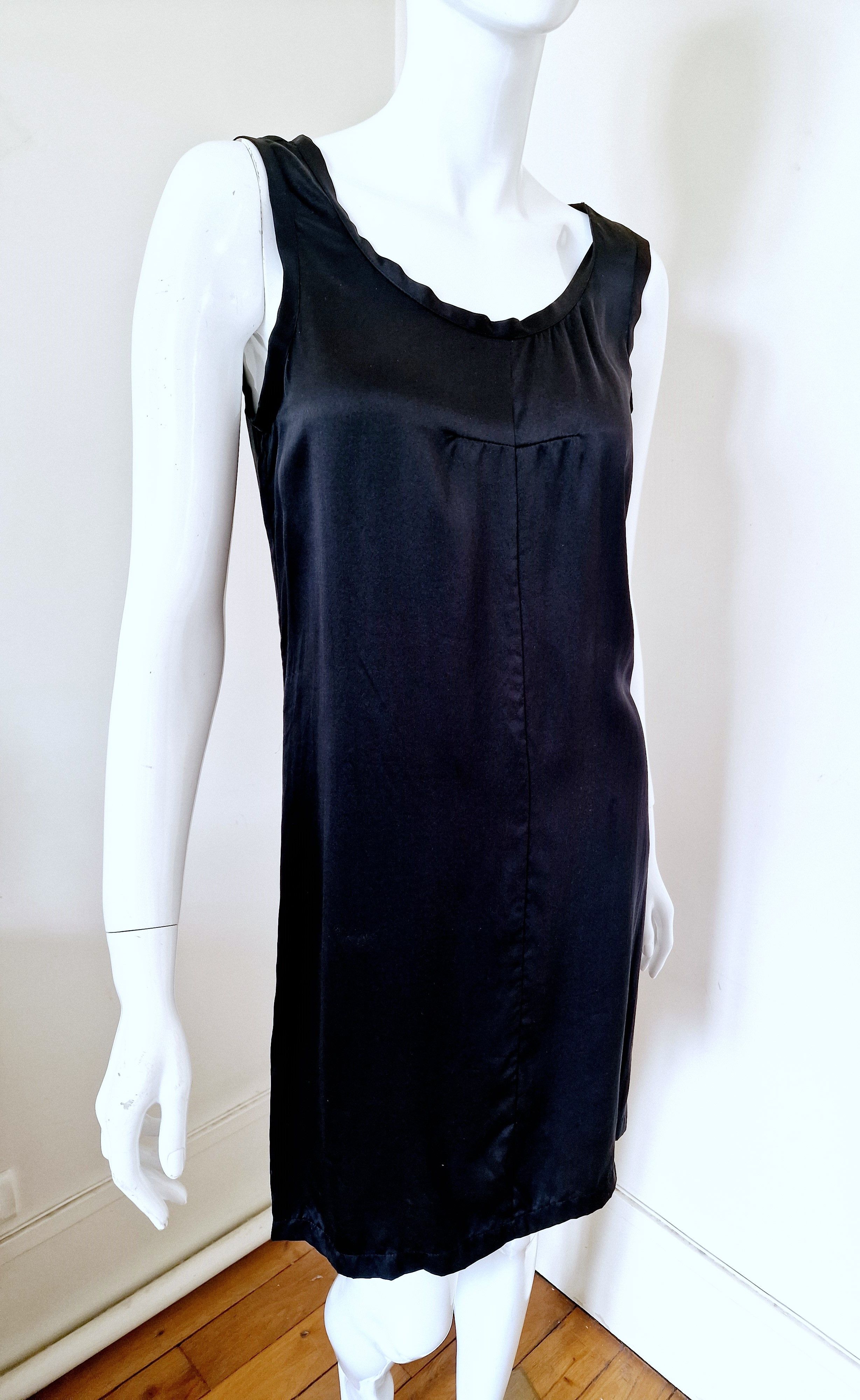 Ann Demeulemeester Ann Demeulemeester Antwerp Minimalist Medium Midi Dress Size M / US 6-8 / IT 42-44 - 2 Thumbnail