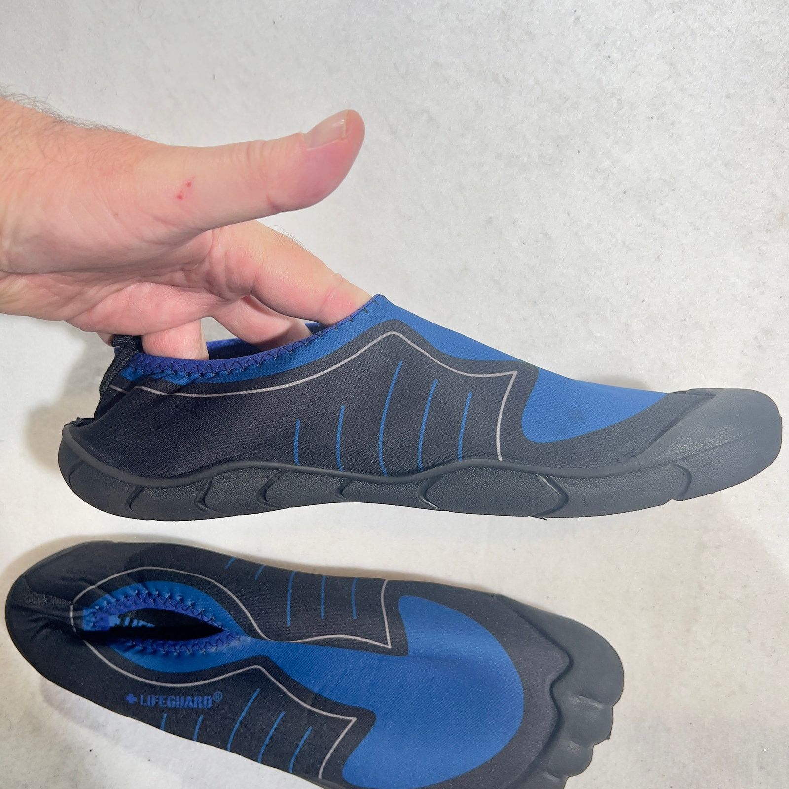 Other Lifeguard Water Shoes 12/13 Ankle High Water Socks #01662 Size US 12.5 / EU 45-46 - 9 Thumbnail
