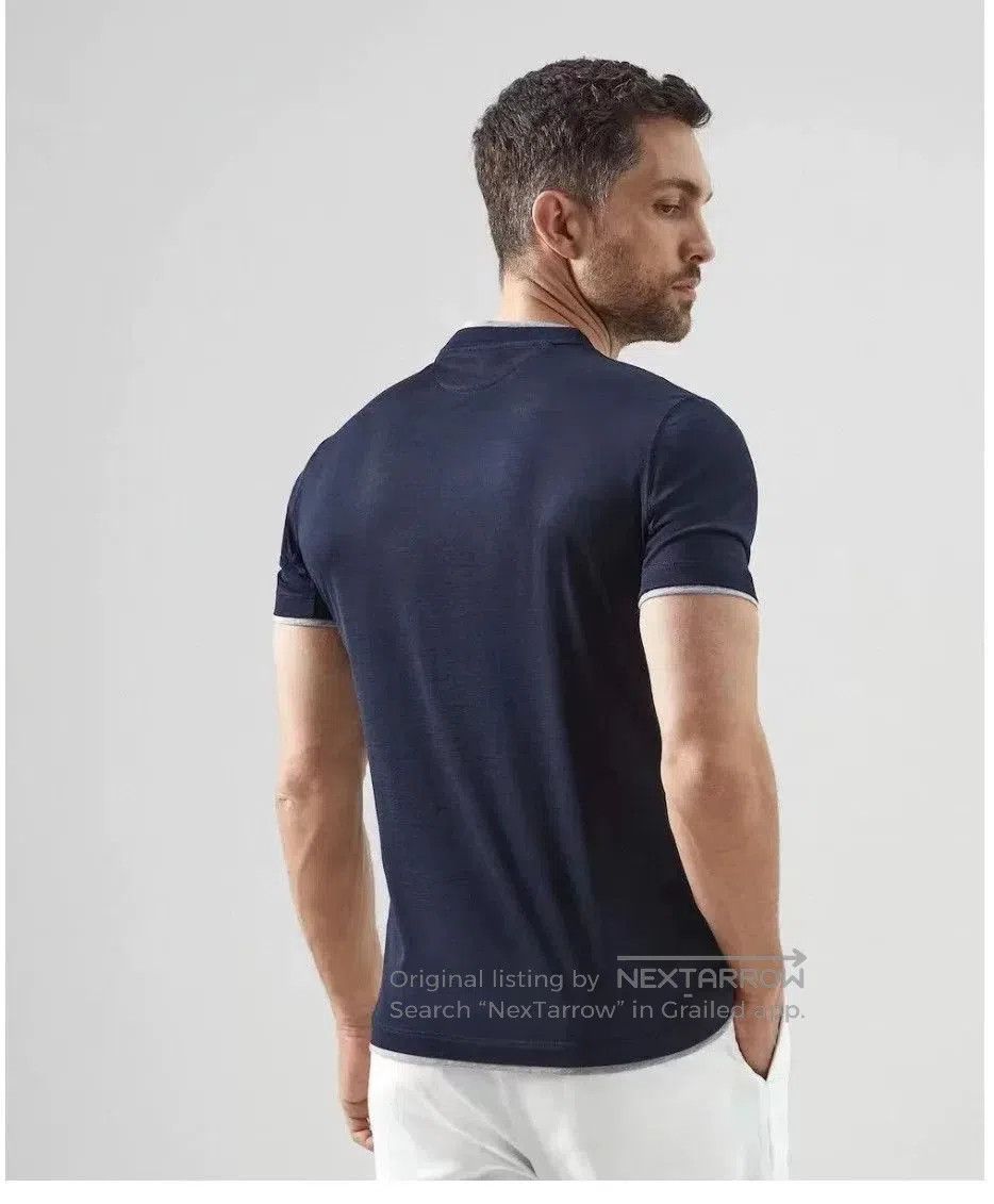 The Elder Statesman BC Silk Cotton Short Sleeve T-shirt. Size US M / EU 48-50 / 2 - 2 Thumbnail