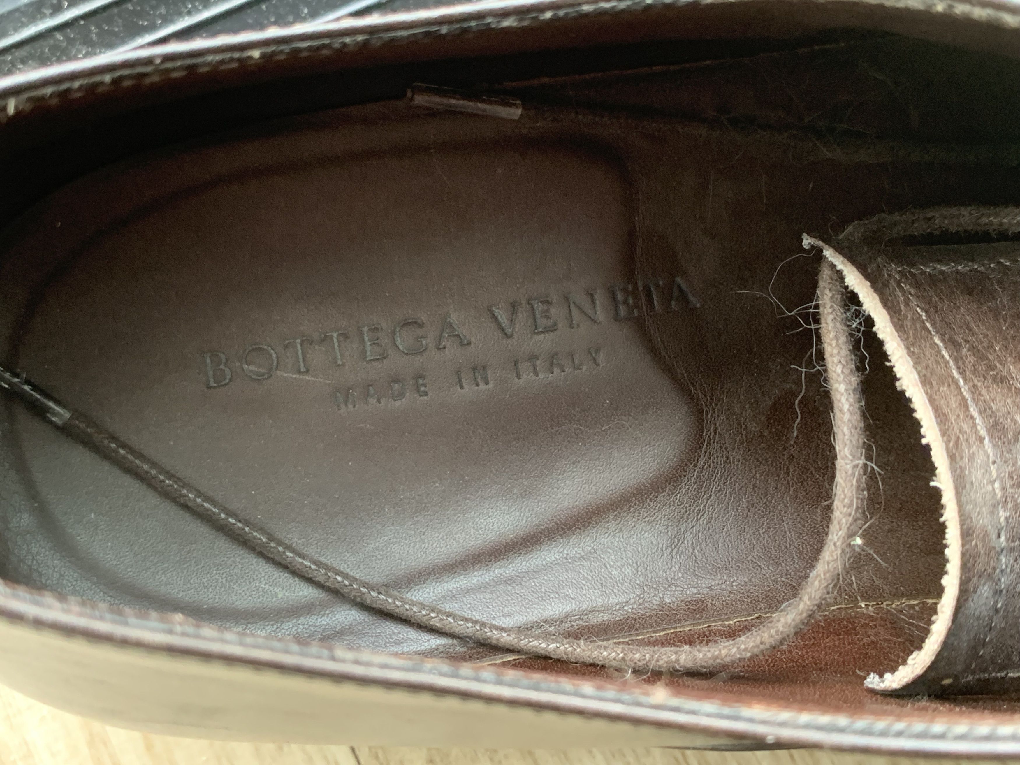 Bottega Veneta Men’s leather Bottega Veneta formal shoes Size US 8.5 / EU 41-42 - 4 Thumbnail