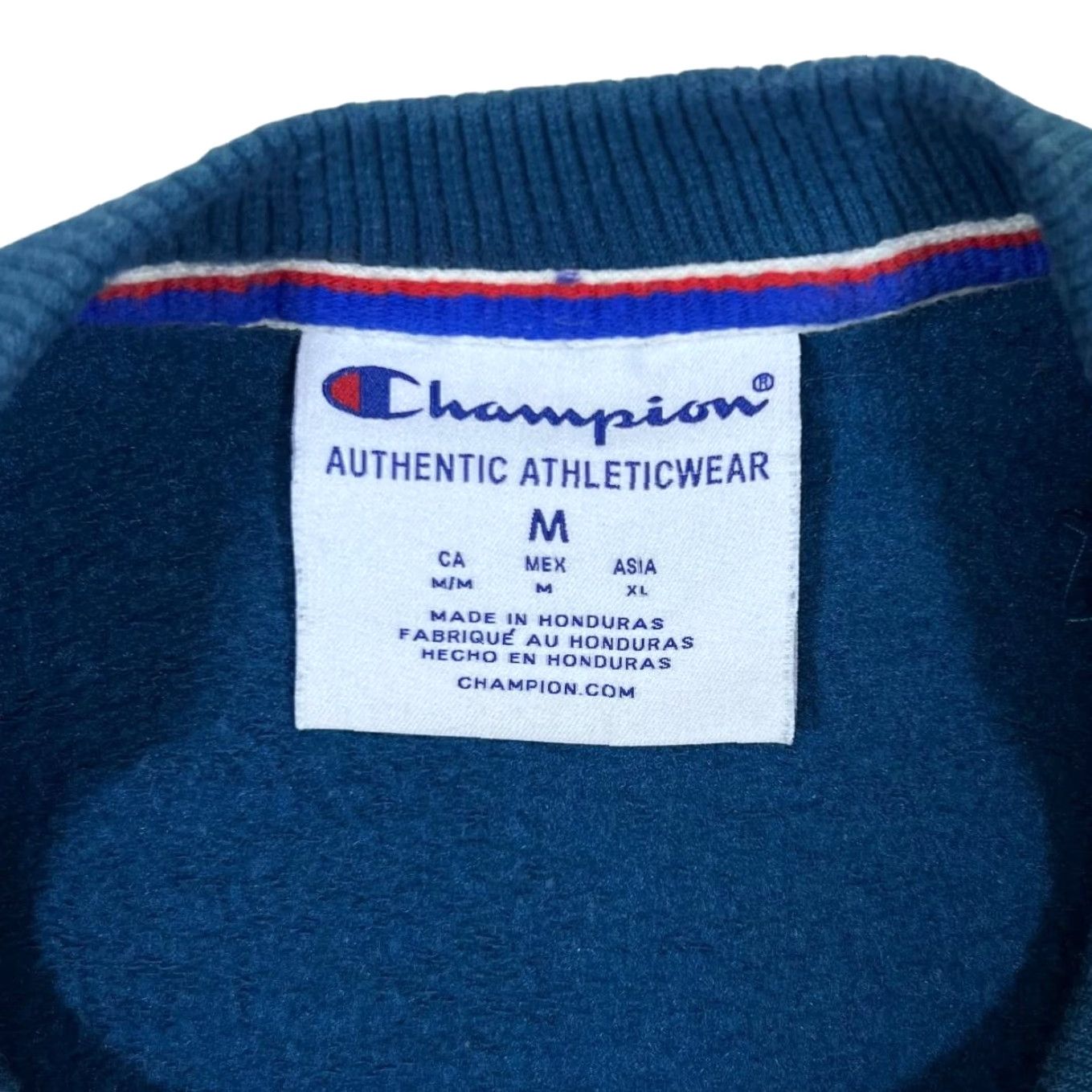Champion CHAMPION Crewneck Sweatshirt Blue Graphic Big Logo Spellout Medium Mens Sweatshirt Size US M / EU 48-50 / 2 - 4 Thumbnail