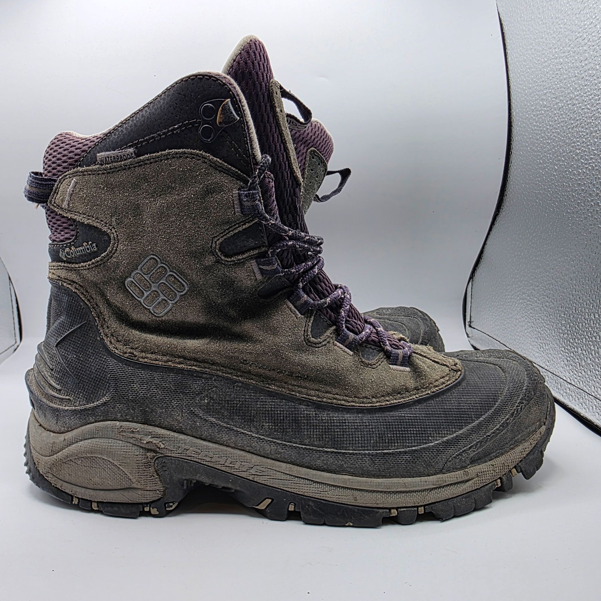 Columbia Columbia Bugaboot Mens Size 10 Gray Winter Boots Waterproof Size US 10 / EU 43 - 12 Thumbnail