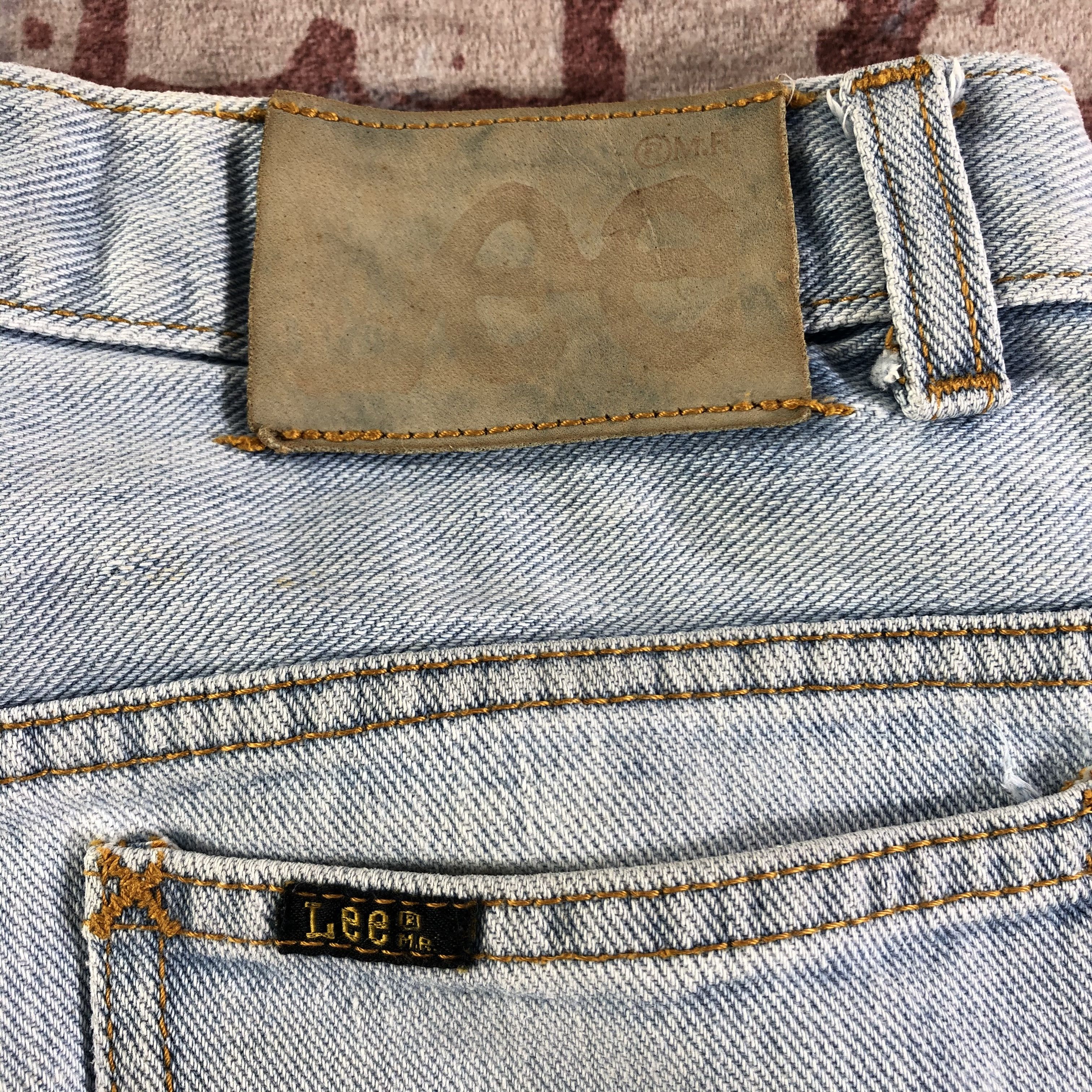 Lee × Vintage Vintage 90s Light Wash Lee Jeans-JM3250 Size US 30 / EU 46 - 5 Thumbnail