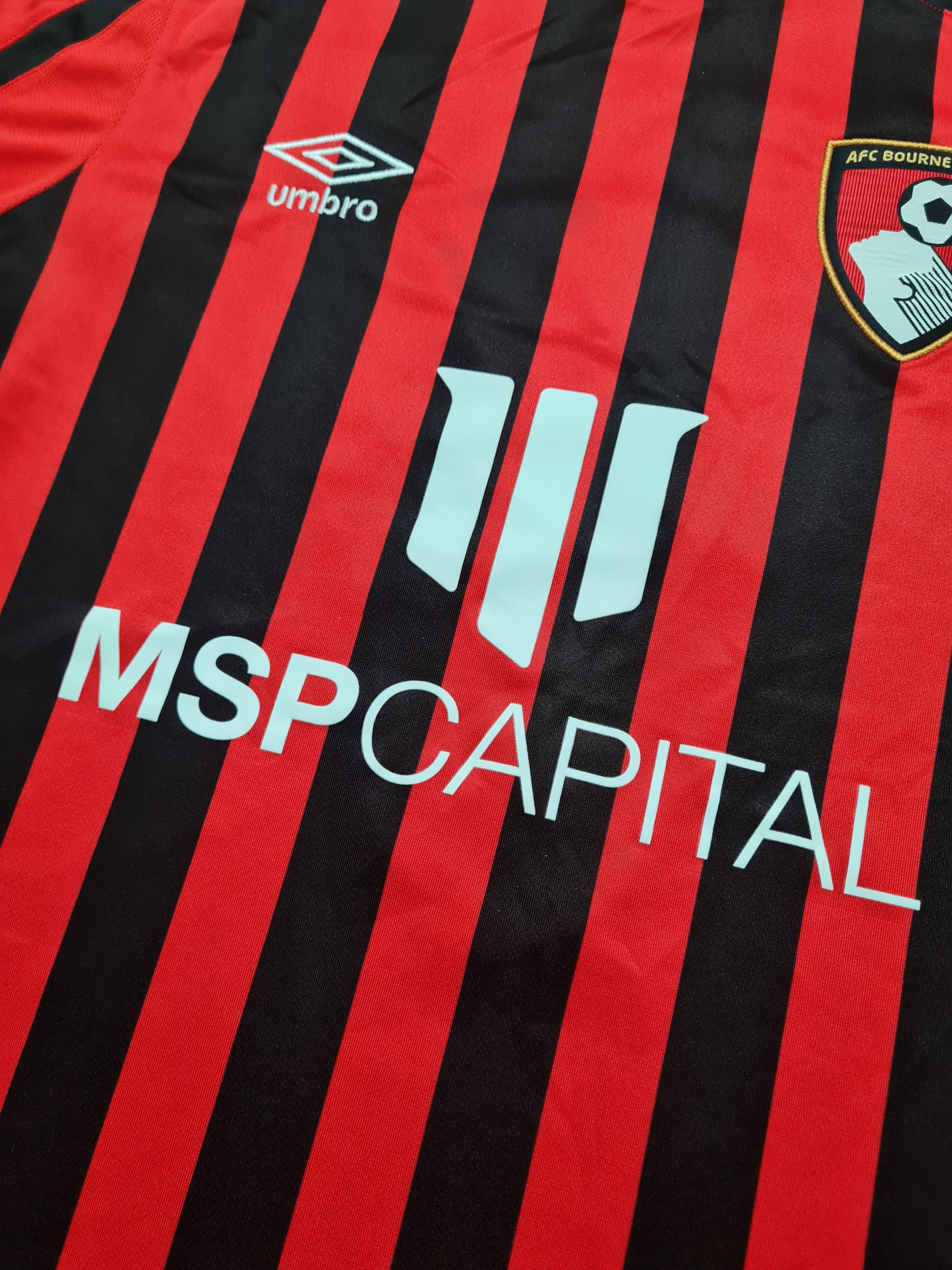 Umbro Jersey Dominic Solanke #9 Afc Bournemouth Soccer Shirt Umbro Size US M / EU 48-50 / 2 - 15 Thumbnail