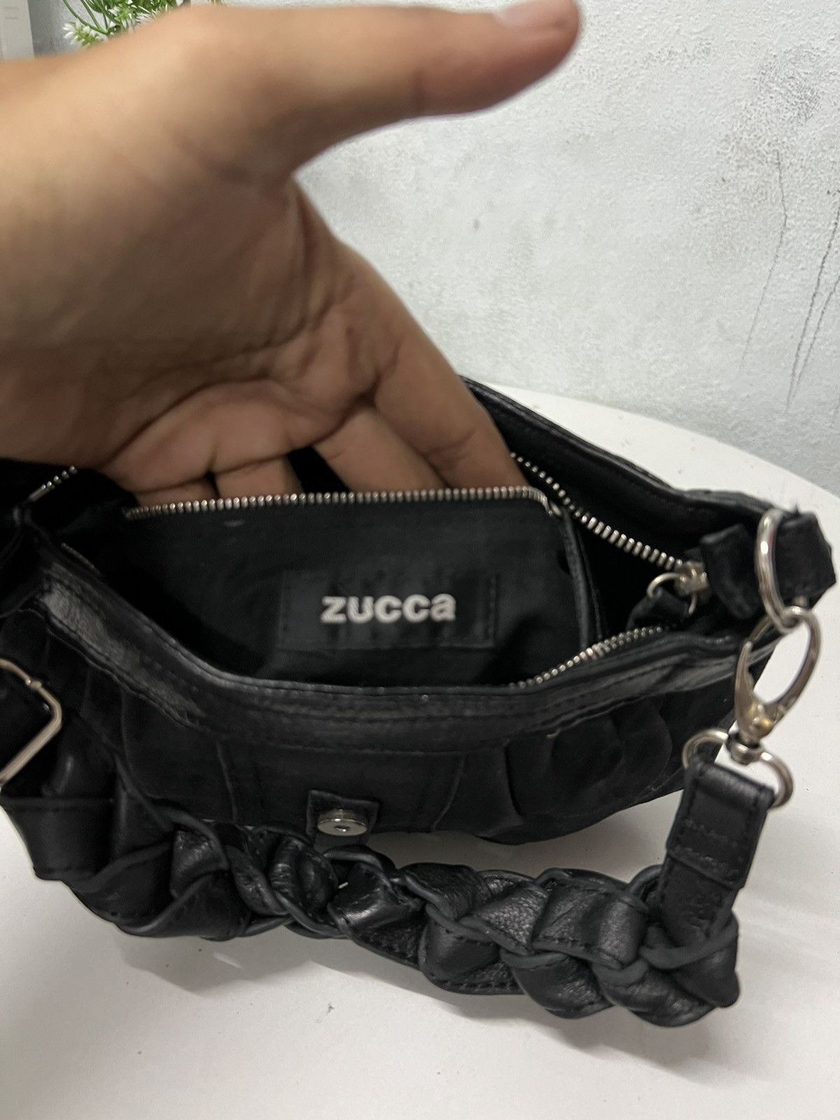 Zucca RARE ZUCCA LEATHER BAG Size ONE SIZE - 9 Thumbnail