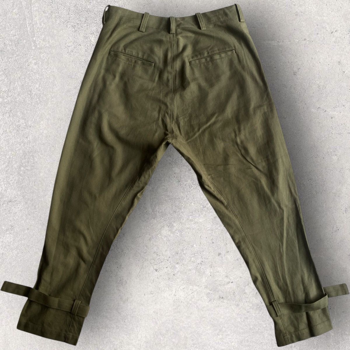 Yohji Yamamoto AW21-22 S’Yte Drop Crotch Military Pants Size US 32 / EU 48 - 5 Thumbnail
