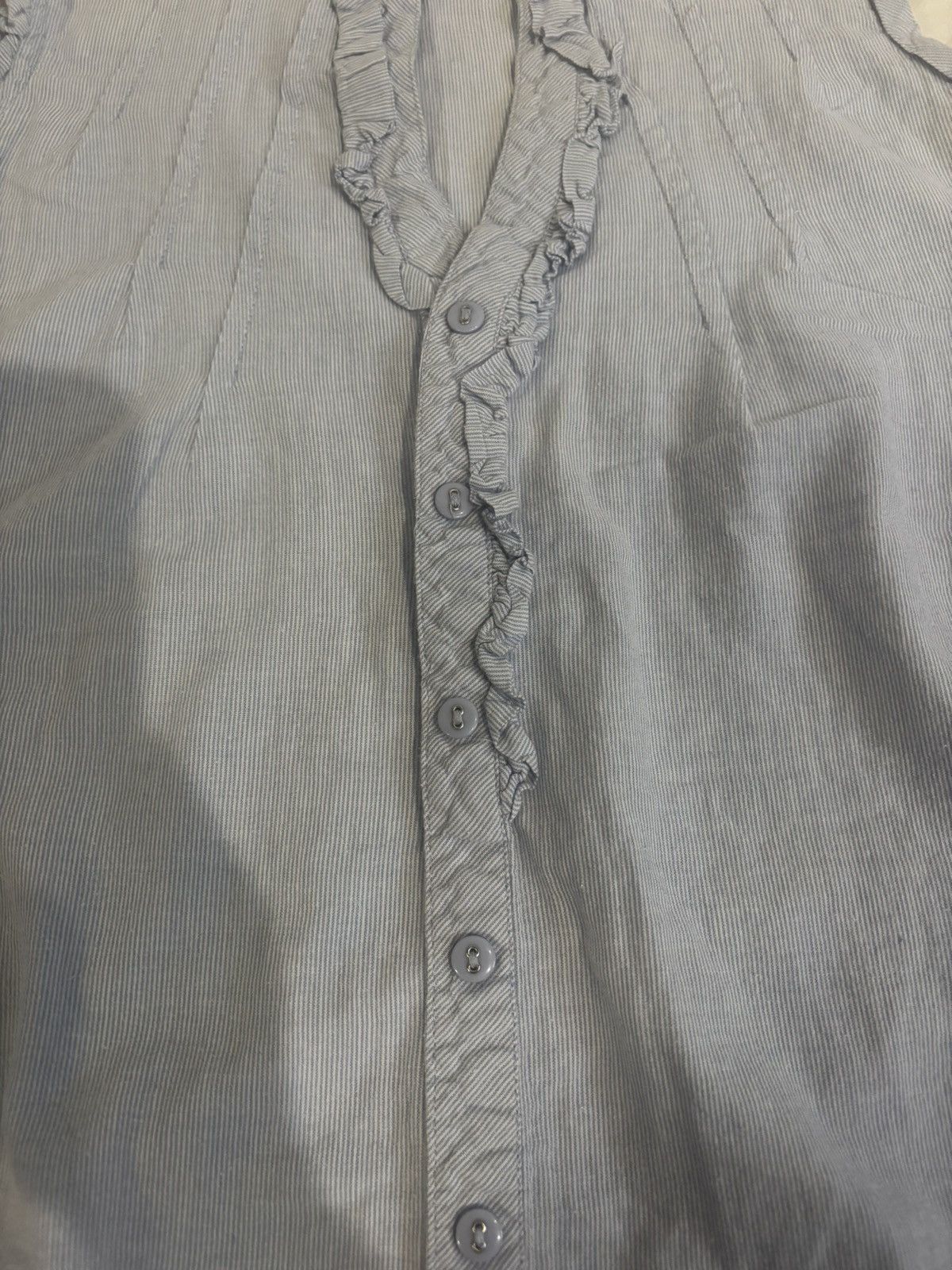 Other Blue sleeveless blouse.kw511 Size M / US 6-8 / IT 42-44 - 6 Thumbnail