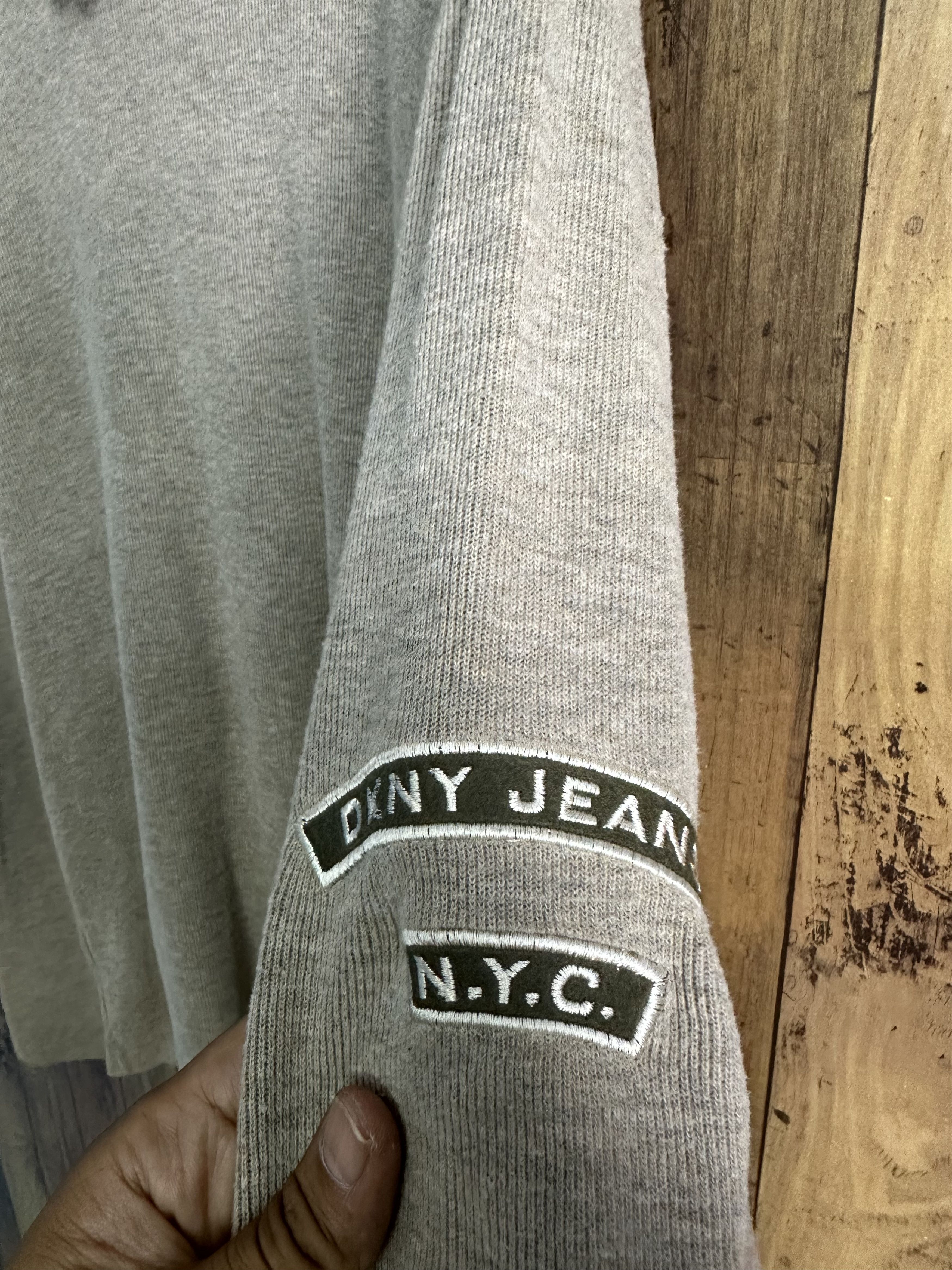 DKNY Vintage DKNY Knit Oversize Shirt A332 Size US S / EU 44-46 / 1 - 3 Thumbnail