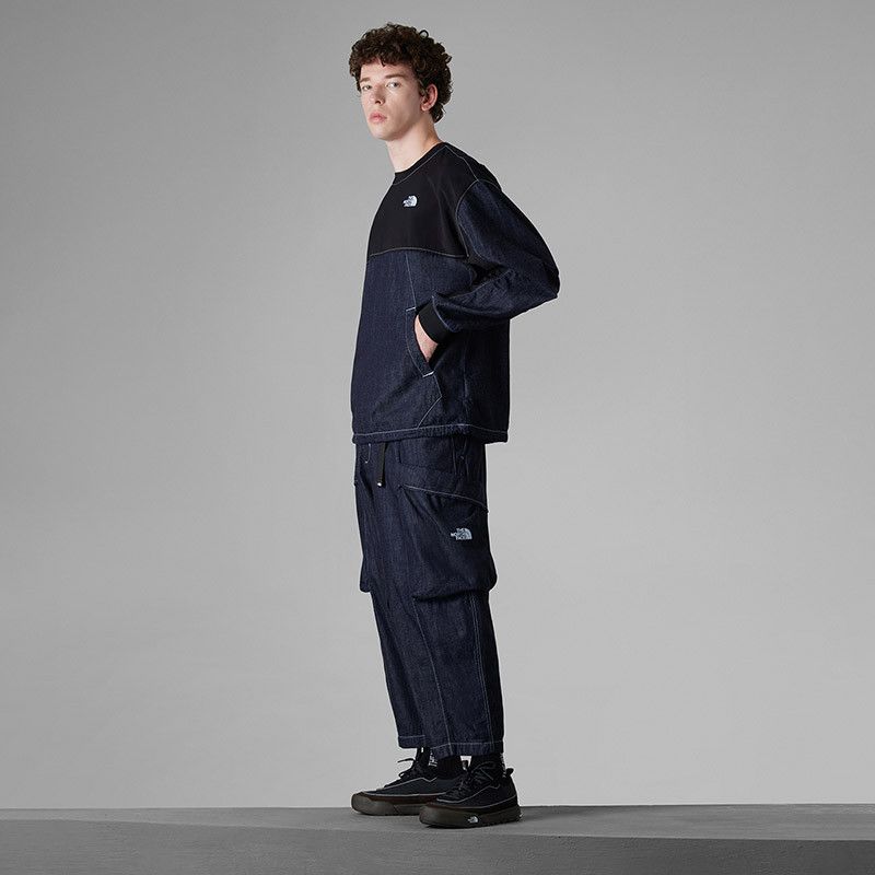 Kazuki Kuraishi × The North Face Urban Exploration KK HYBRID DENIM CREW Size US M / EU 48-50 / 2 - 6 Thumbnail