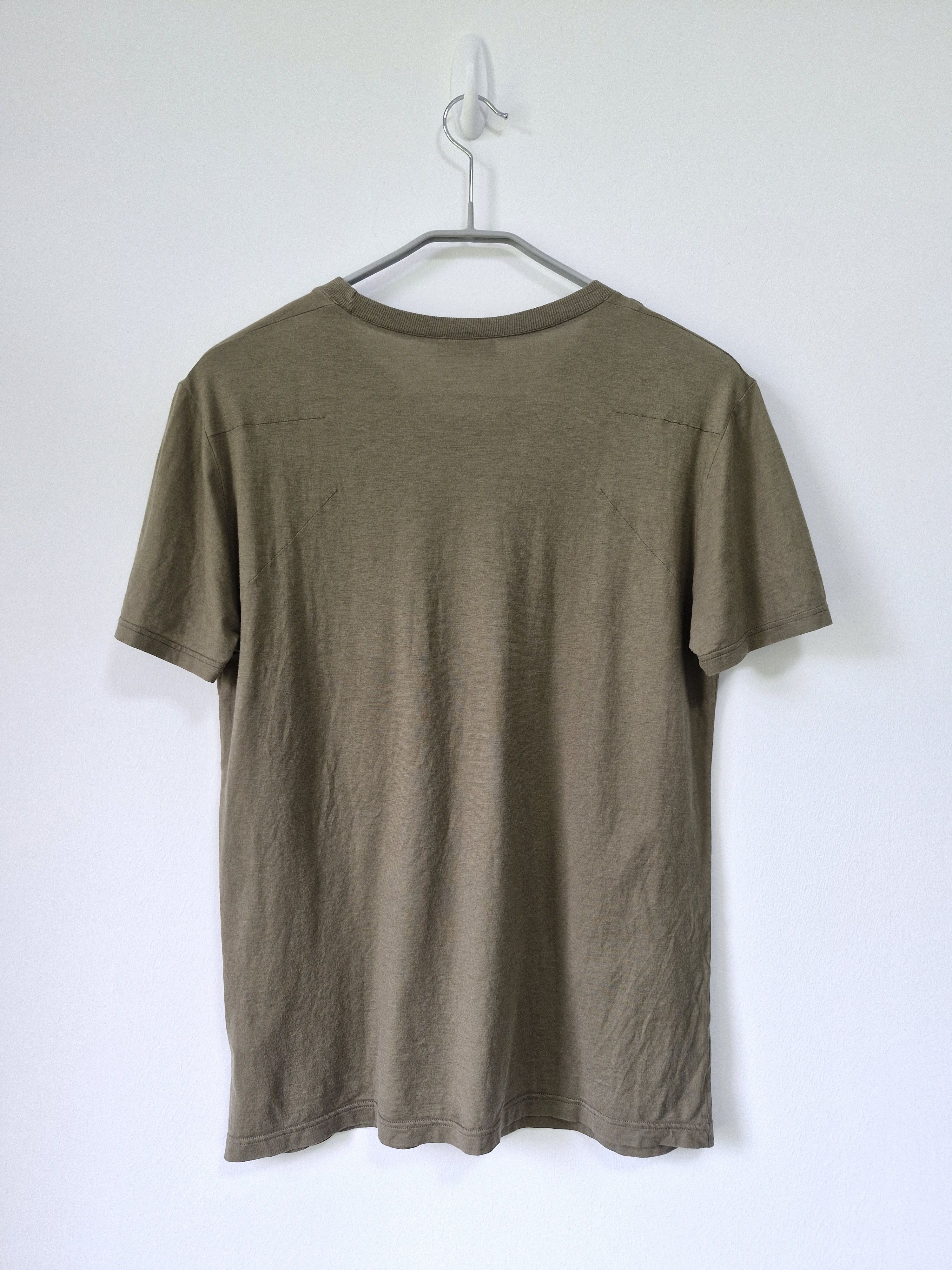 Dior SS06 Khaki Green Stripe T-shirt Size US S / EU 44-46 / 1 - 2 Thumbnail