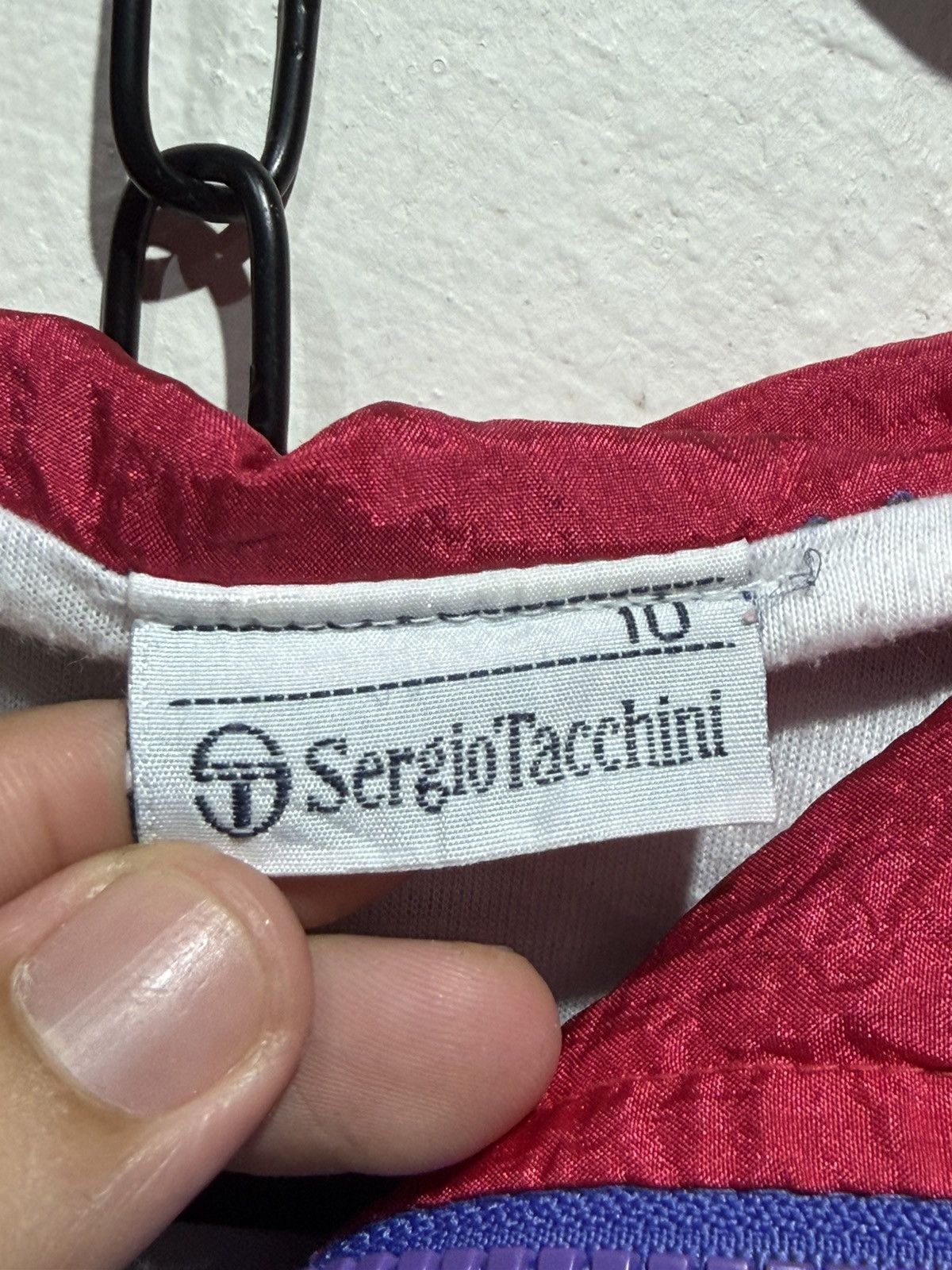 Sergio Tacchini Vintage 90s Sergio Tacchini Windbreaker Size US M / EU 48-50 / 2 - 3 Thumbnail