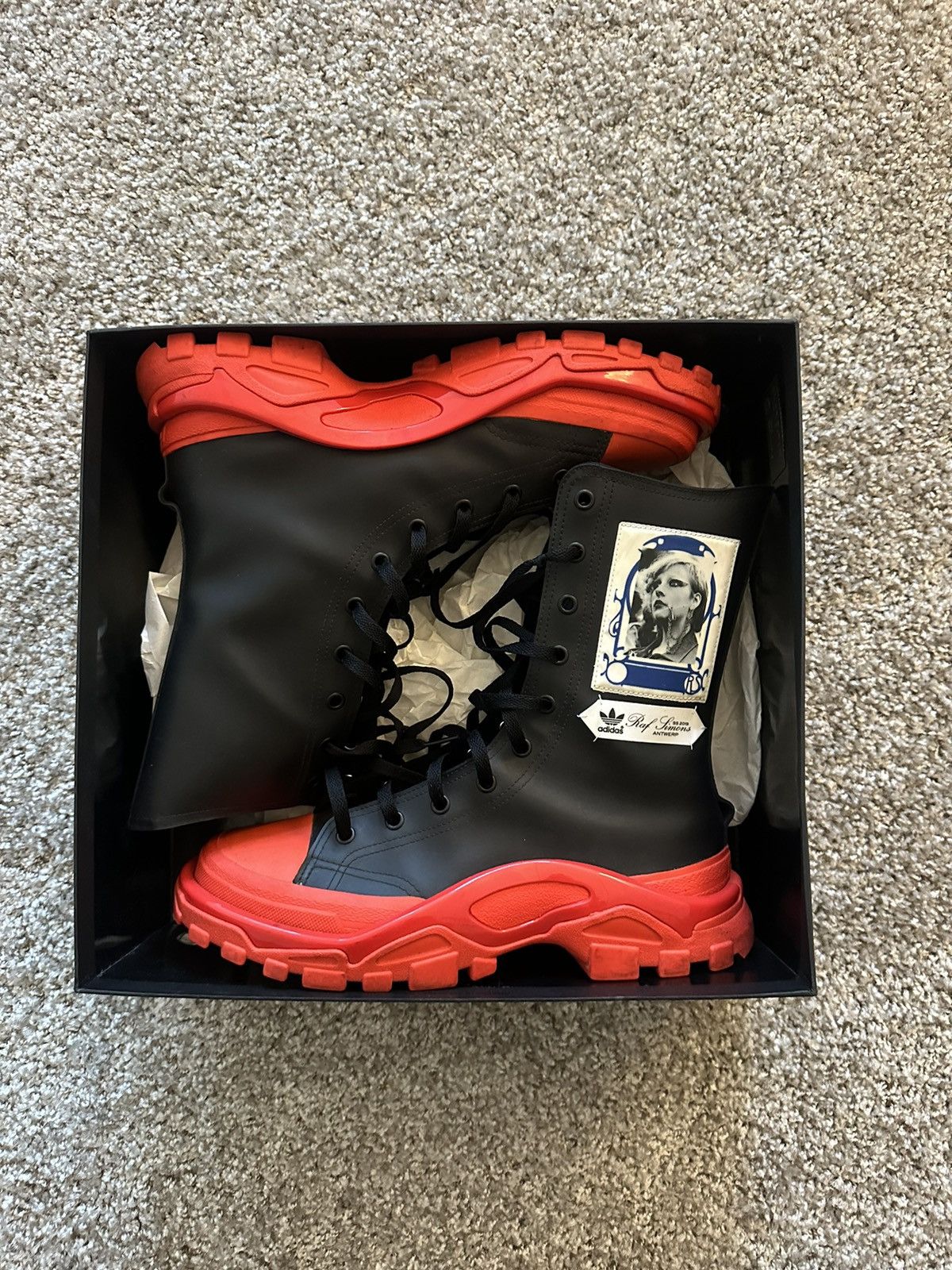 Adidas × Raf Simons RS Detroit High Size US 9 / EU 42 - 1 Thumbnail