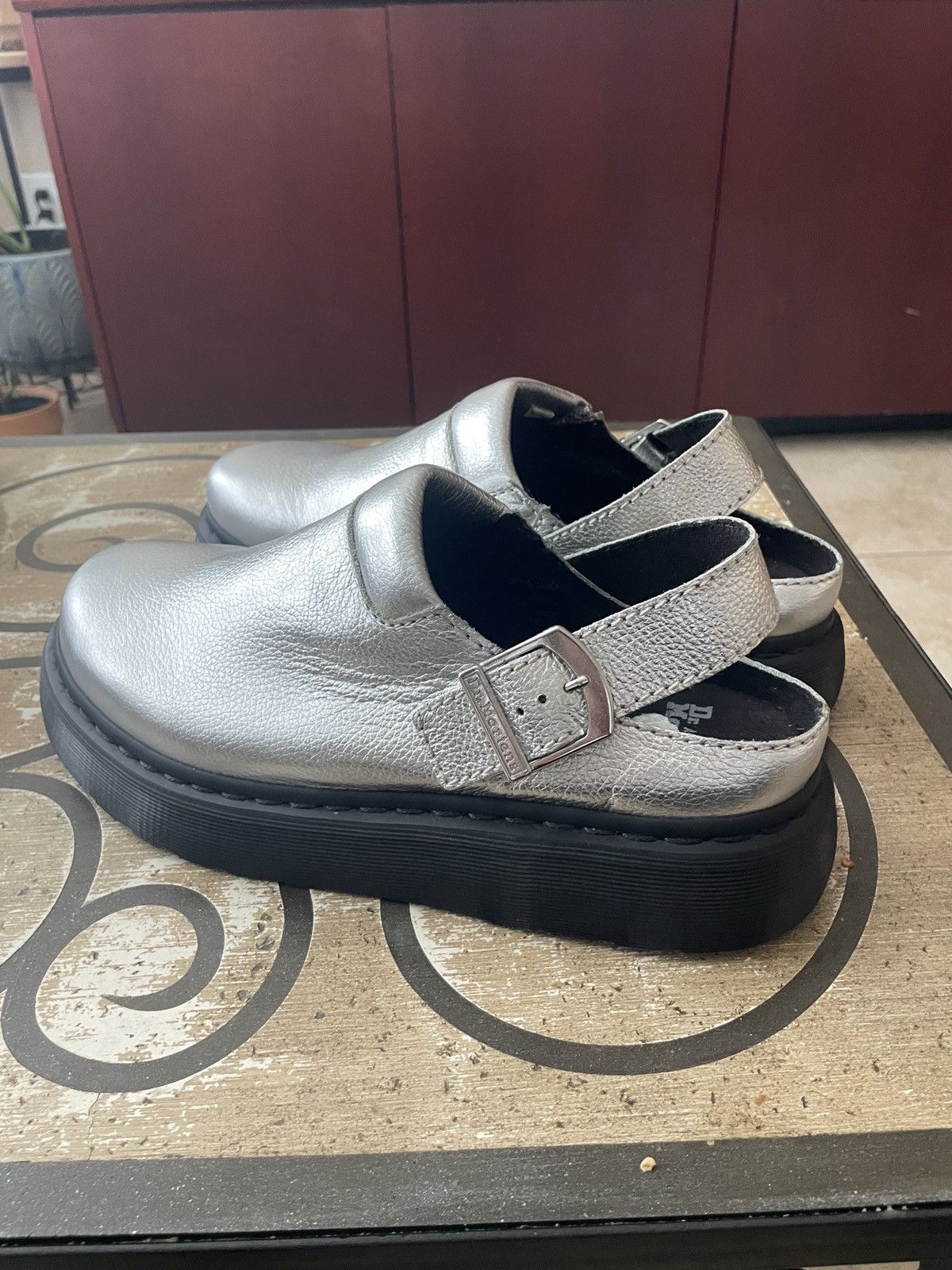 Dr. Martens Laketen leather slip ons Size US 12 / EU 45 - 4 Thumbnail