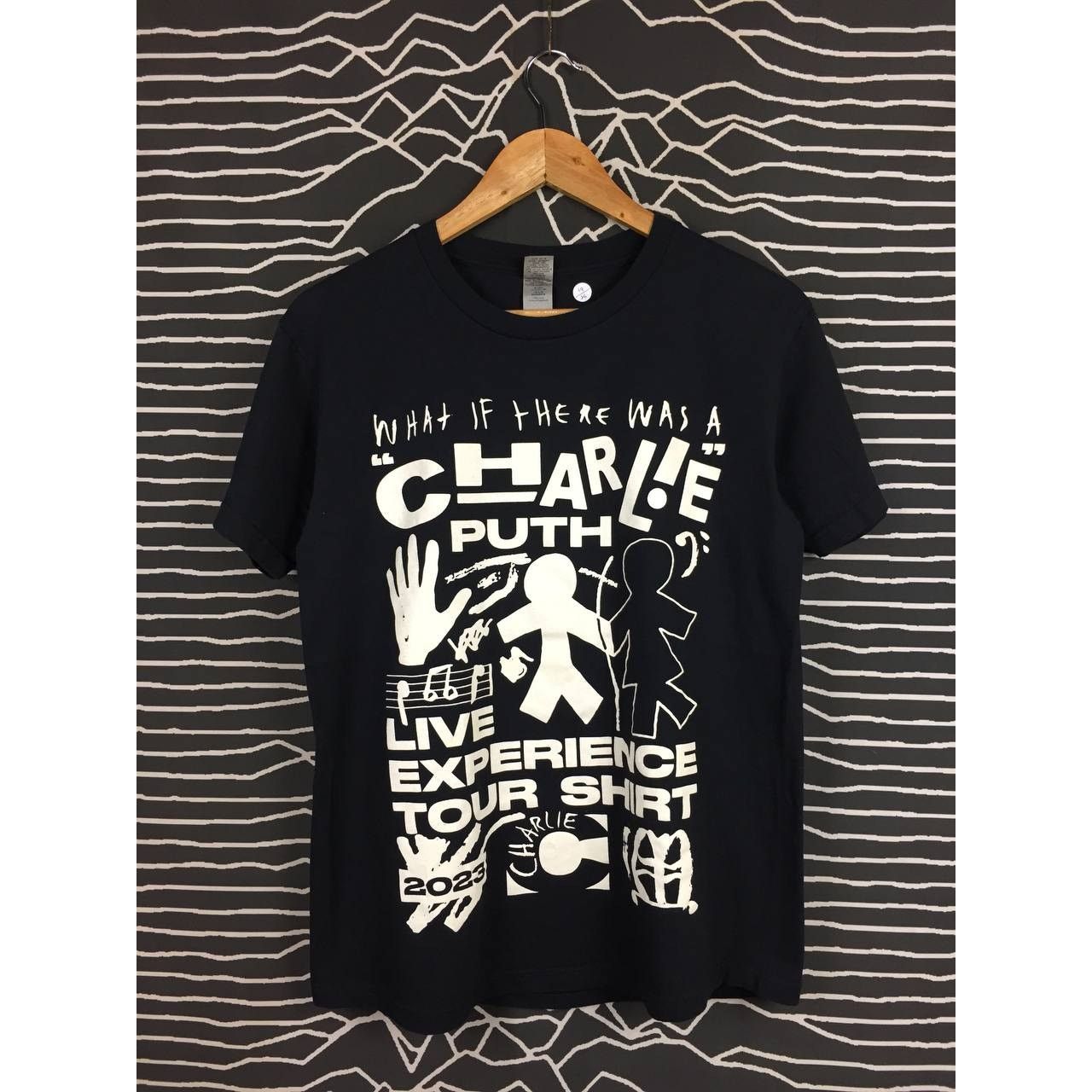 Band Tees Charlie Puth Live Experience 2023 Tour Tee Size M Size US M / EU 48-50 / 2 - 1 Thumbnail