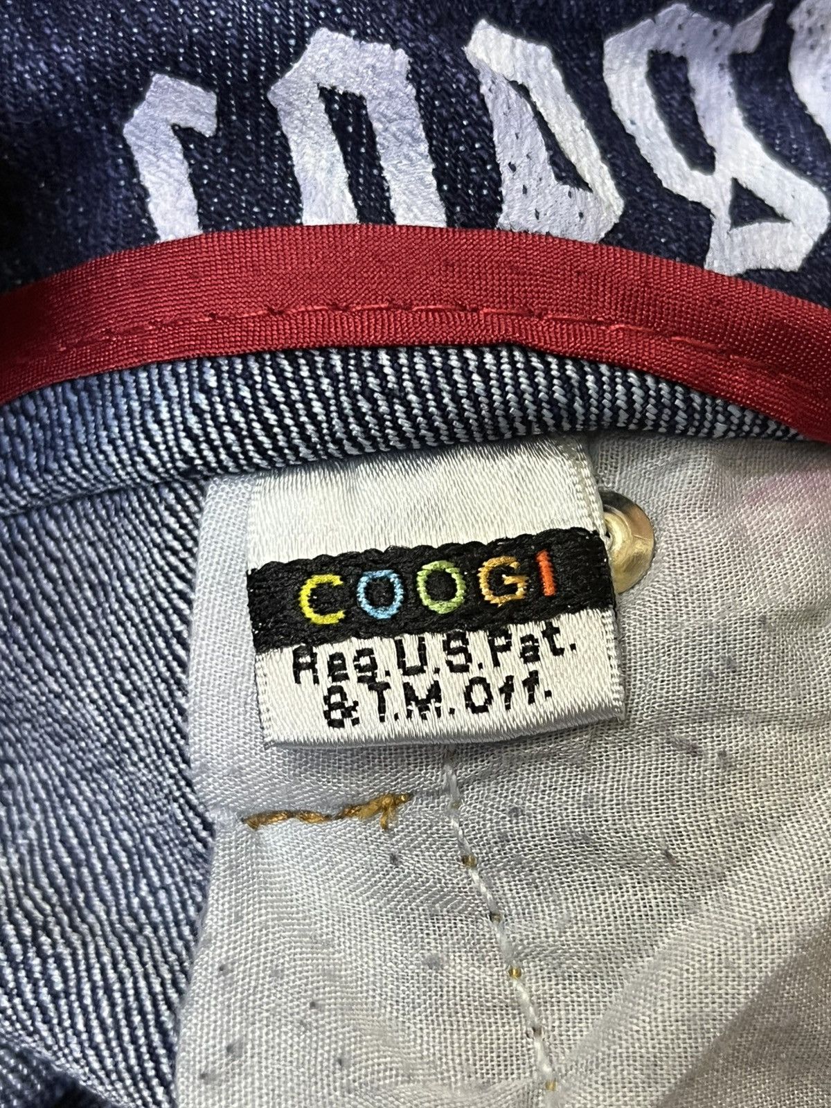 Coogi COOGI AUSTRALIA EMBROIDERY RASTA LOGO JEANS Size US 35 - 20 Thumbnail