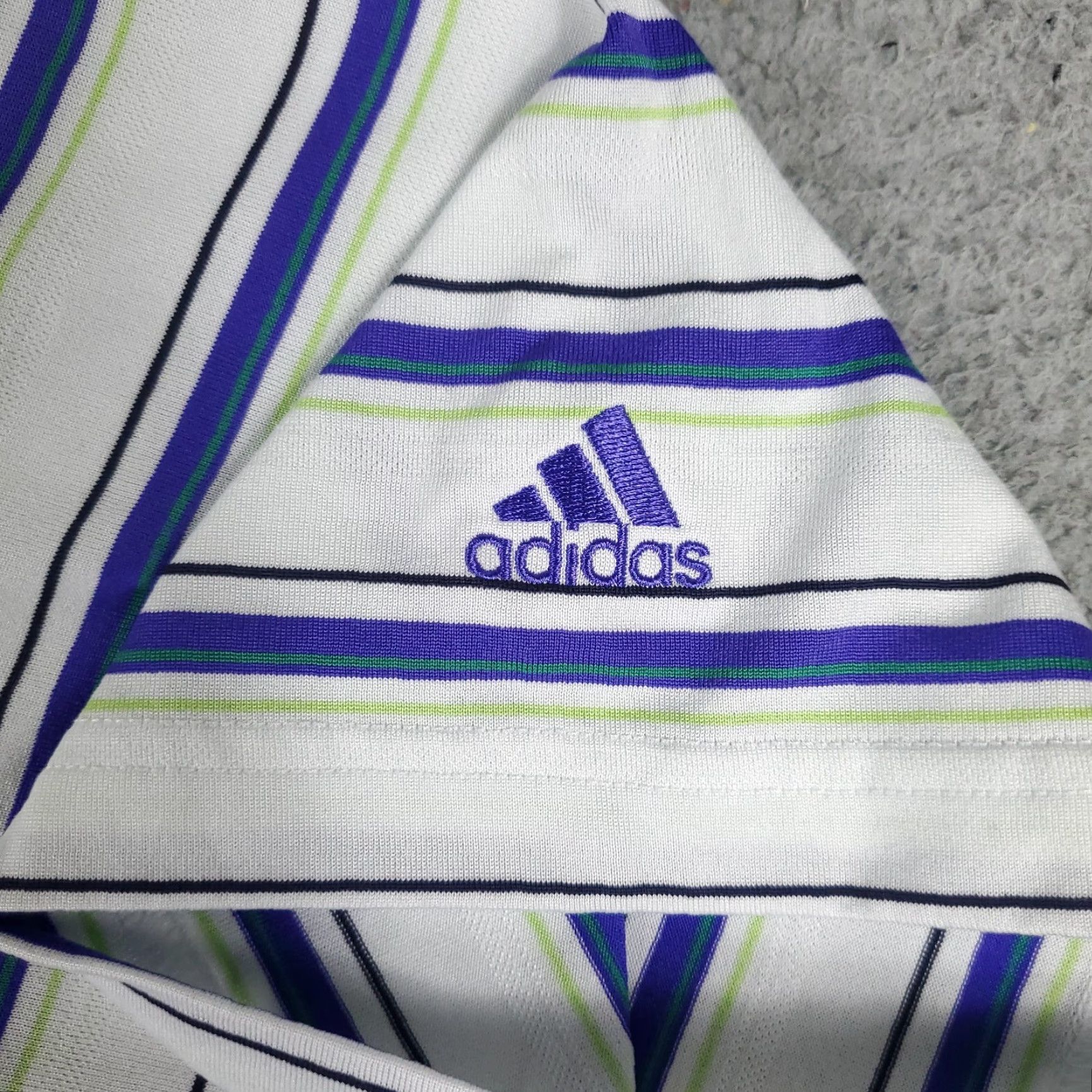 Adidas adidas Polo Shirt Mens Size Medium Blue White Striped Casual Short Sleeve Polo Shirt Adidas Mens Size Medium Blue White Striped Casual Short Sleeve Size US M / EU 48-50 / 2 - 3 Thumbnail