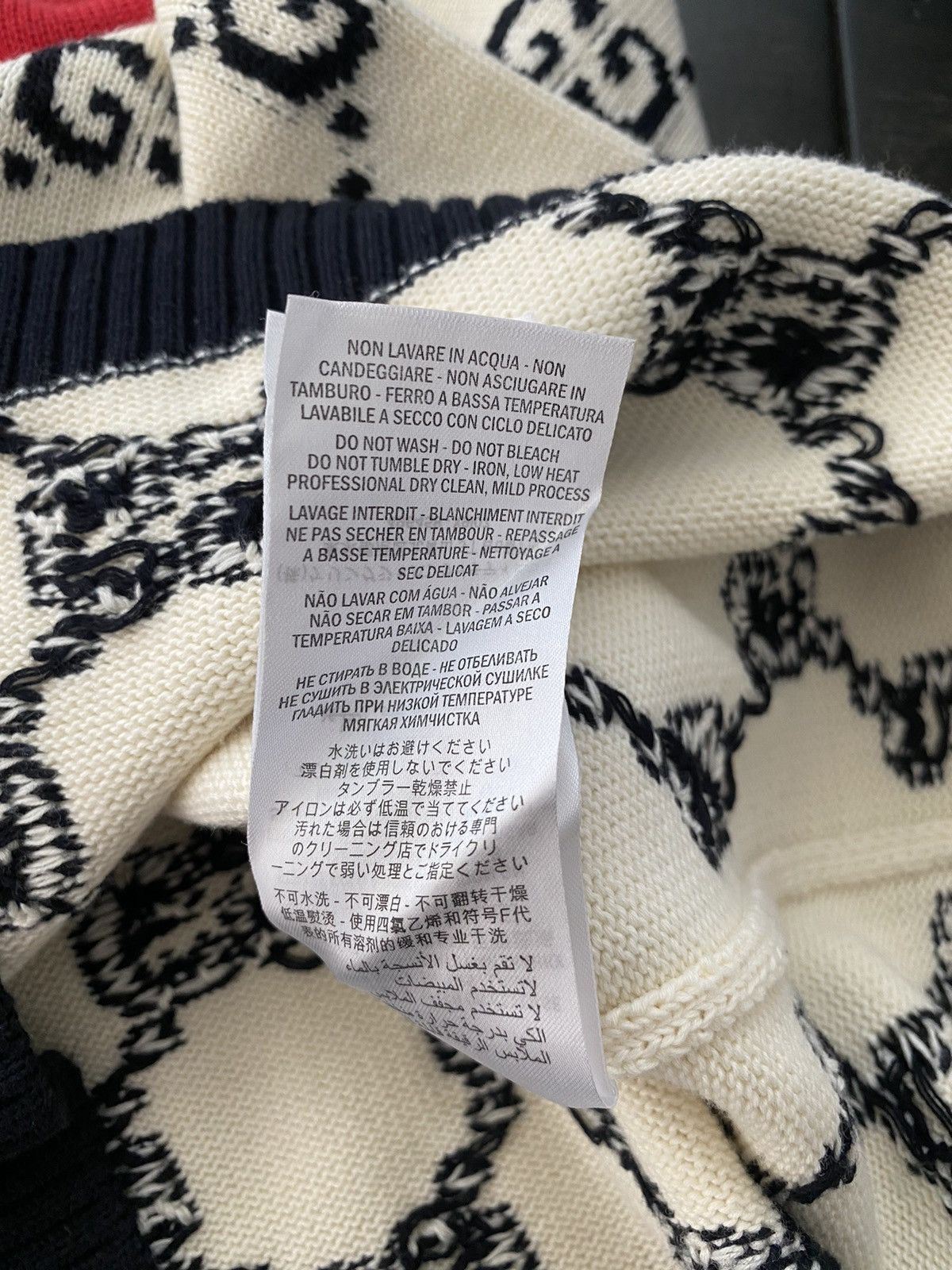 Gucci GG cotton knit sweater Size US M / EU 48-50 / 2 - 6 Thumbnail