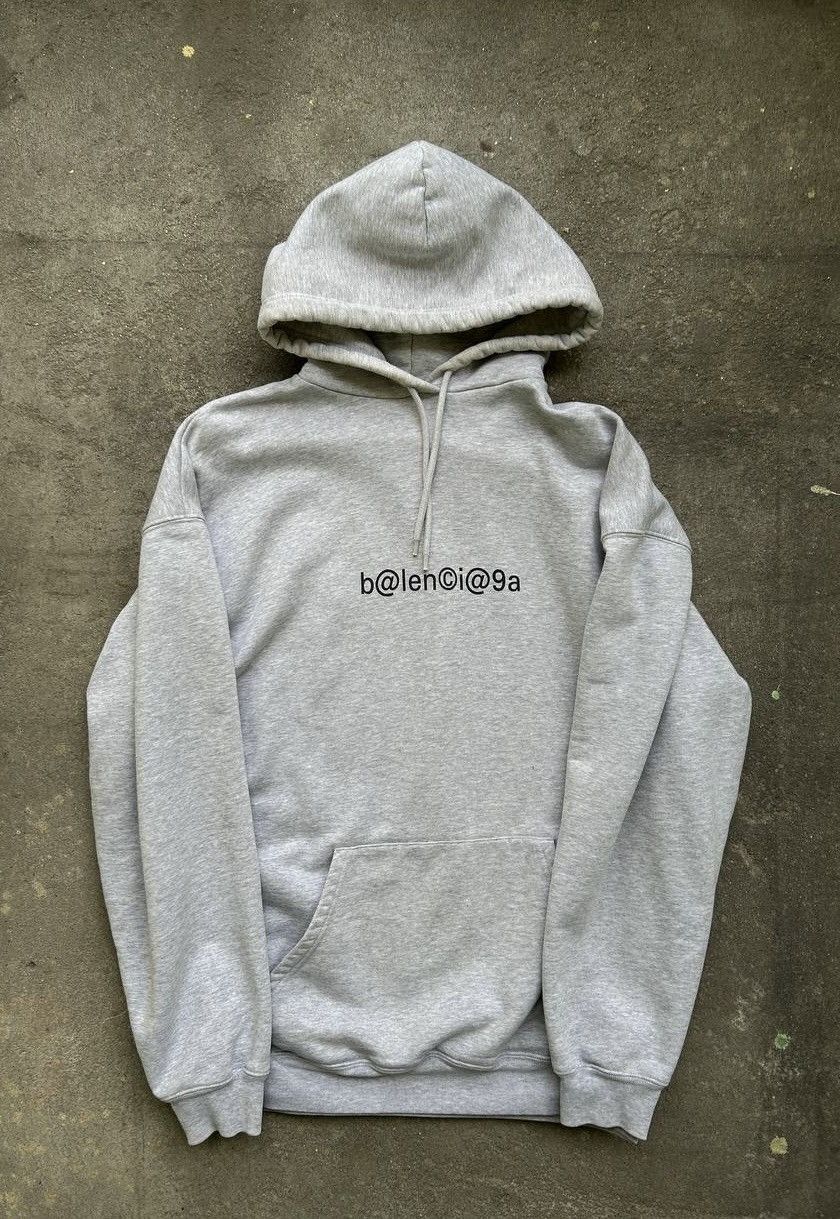 Balenciaga logo hoodie