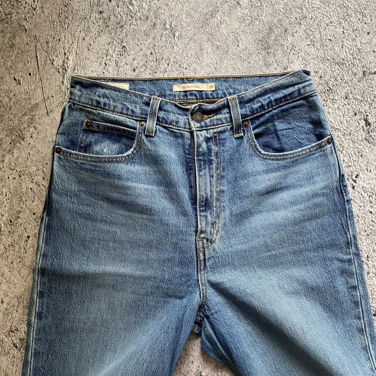 Levi's × Levi's Vintage Clothing Levi’s Jeans Dirty Pants Faded Crash Thrashed y2k Distressed Size 28" / US 6 / IT 42 - 3 Thumbnail