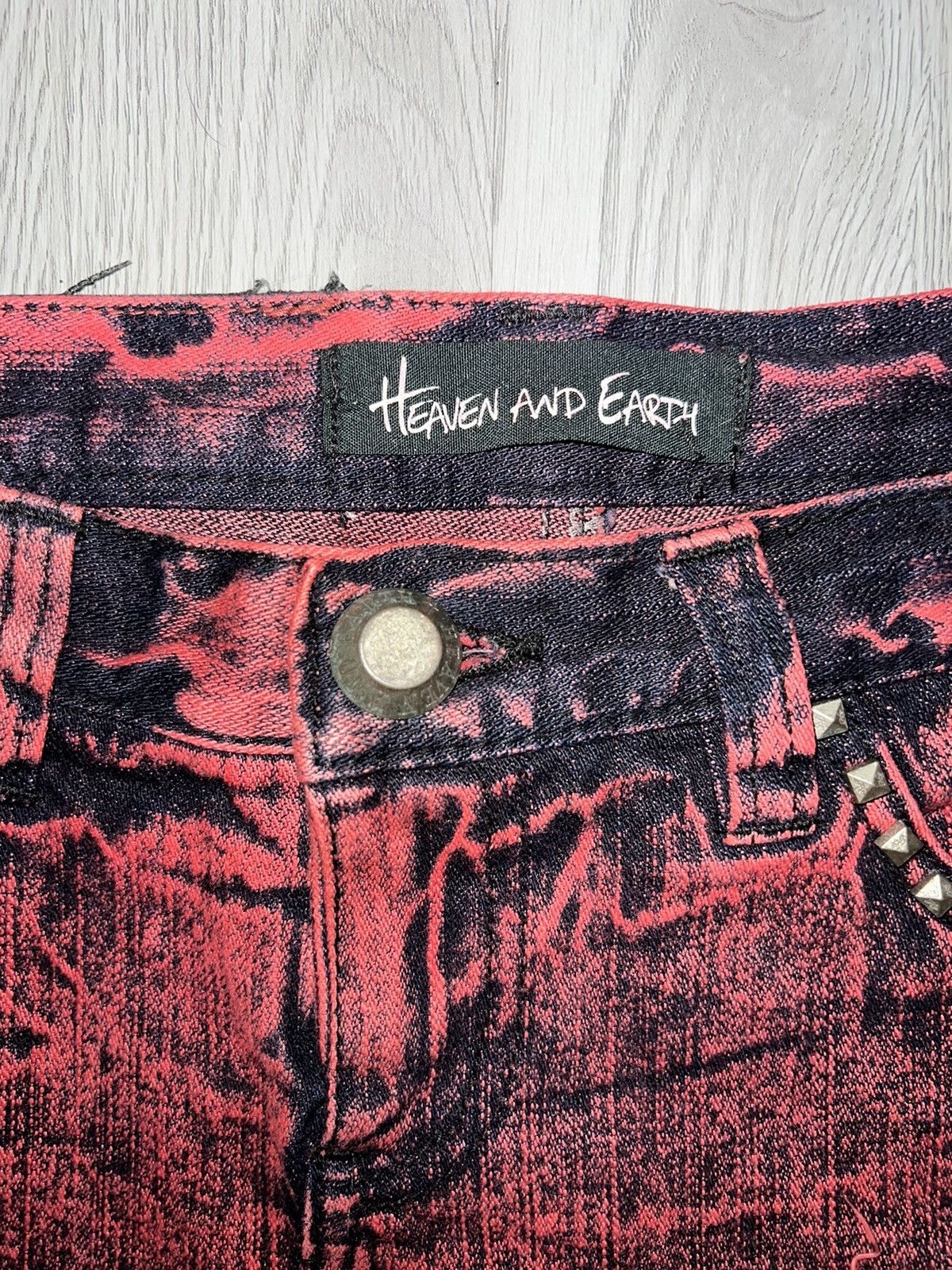 Japanese Brand Heaven and Earth punk red mini skirts 💋🥀 Size 28" / US 6 / IT 42 - 8 Thumbnail