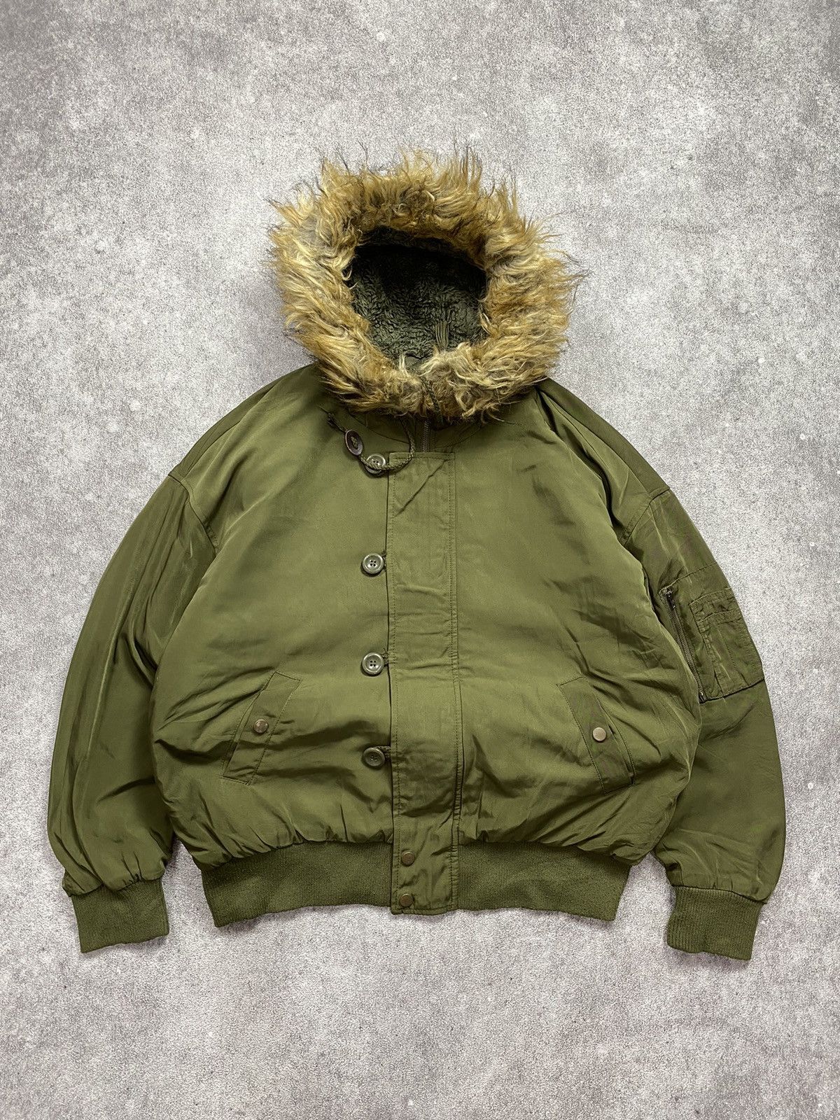 If Six Was Nine × Japanese Brand × Le Grande Bleu (L.G.B.) 2000s Nice Claup N2B G.O.A. Style Fur Jacket Size US M / EU 48-50 / 2 - 1 Thumbnail