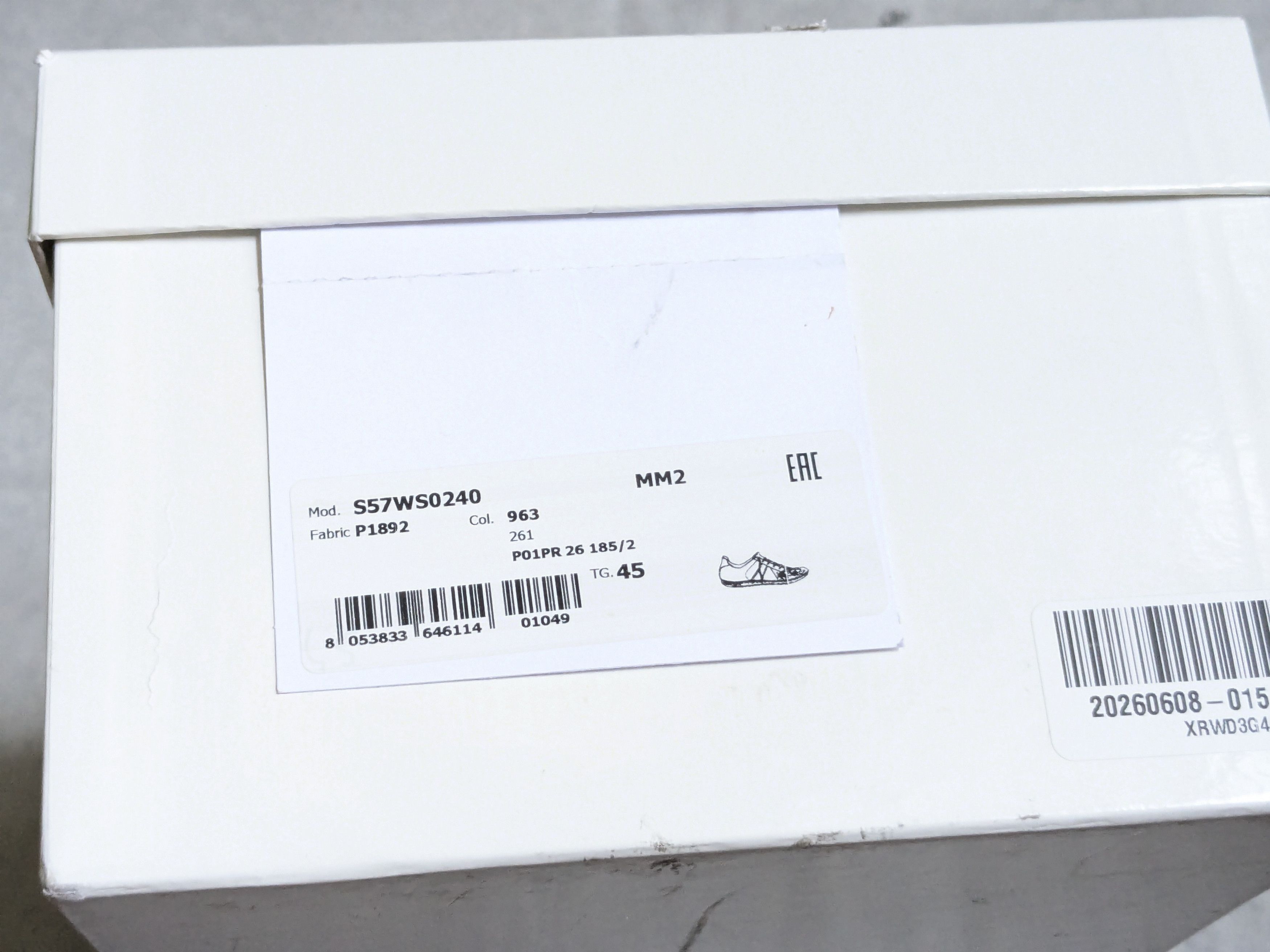 Maison Margiela Maison Margiela Replica GAT Black Paint Splatter 13 46 Low Size US 13 / EU 46 - 21 Thumbnail