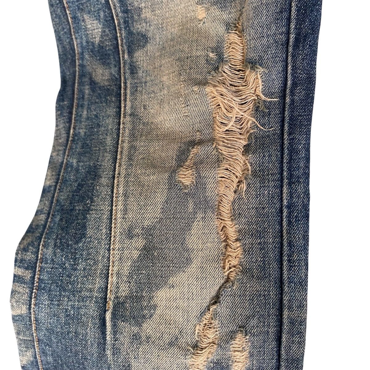 JACKROSE ‼️LAST DROP‼️Jackrose Low-rise Distressed Whisker Flared Denim Size US 31 - 11 Thumbnail