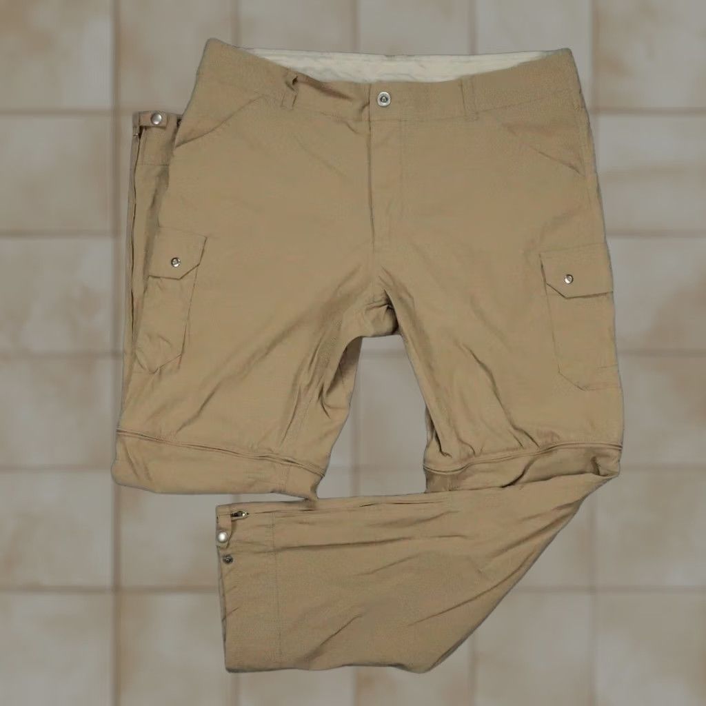 Vintage Kuhl Pants Mens Convertible Cargo Hiking Brown Stretch Zip Off 38x34 Size US 38 / EU 54 - 1 Thumbnail