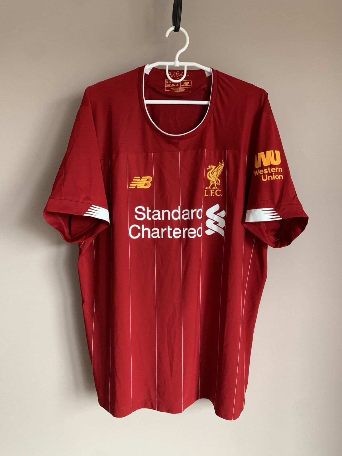 New Balance Liverpool 19/20 Home Football Shirt New Balance Soccer XXL Size US XXL / EU 58 / 5 - 1 Thumbnail